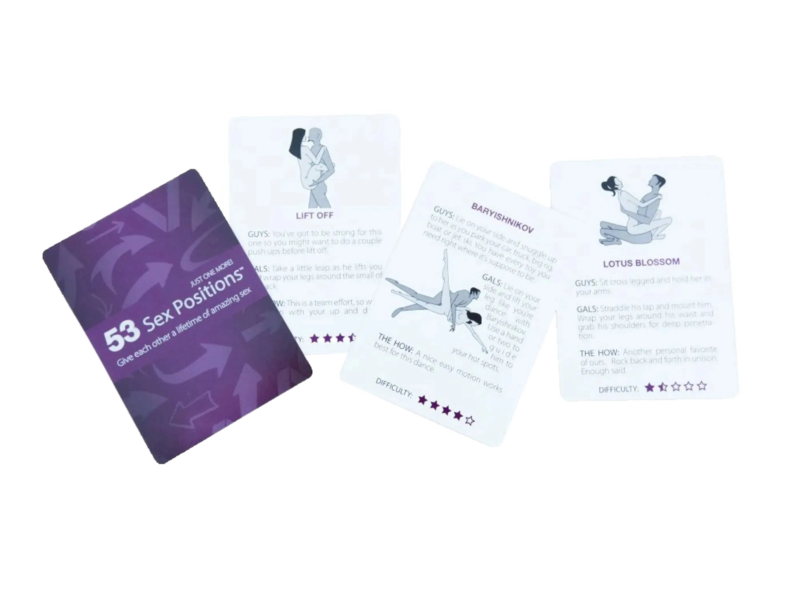 53 SEX POSITIONS CARDS Vedo
