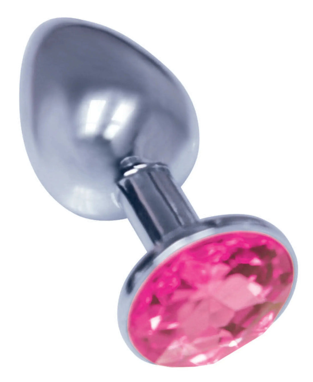 9'S Silver Starter Bejeweled Stainless Steel Plug Icon Brands
