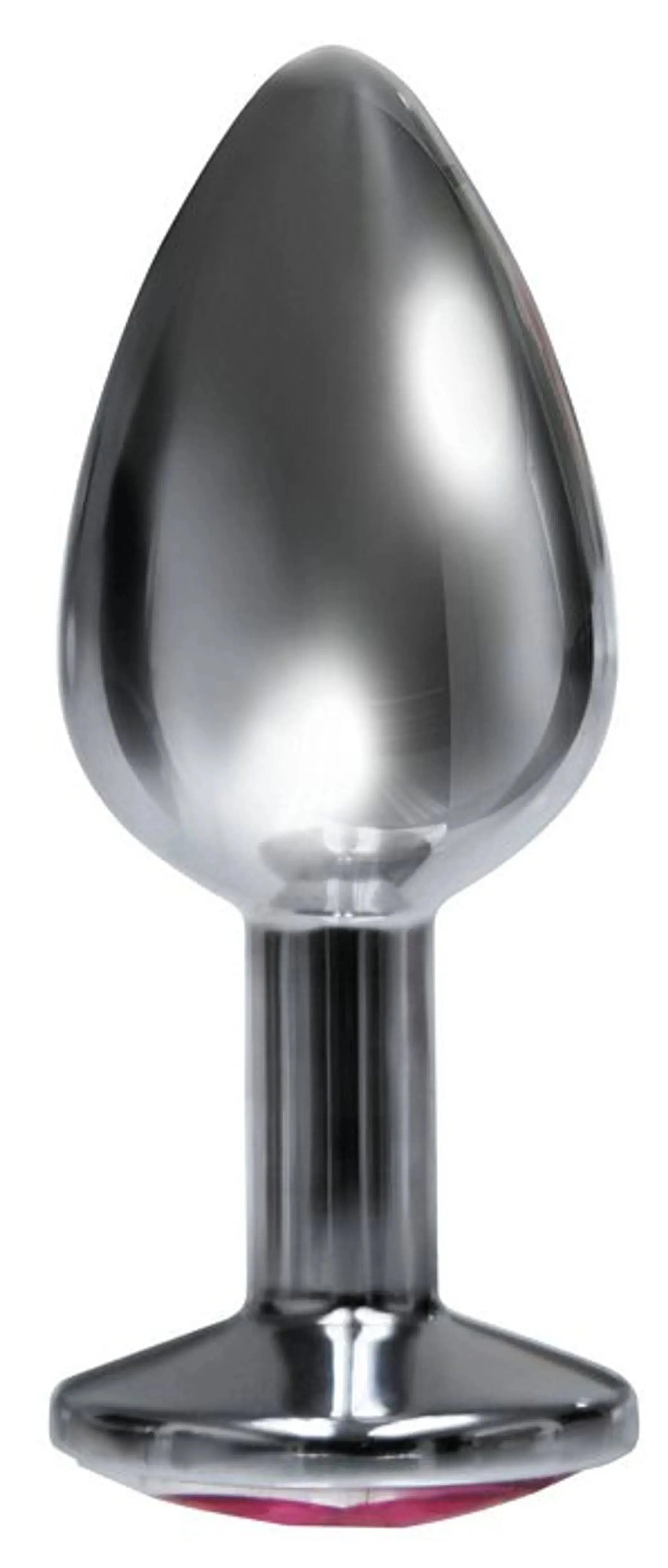 9'S Silver Starter Bejeweled Stainless Steel Plug Icon Brands