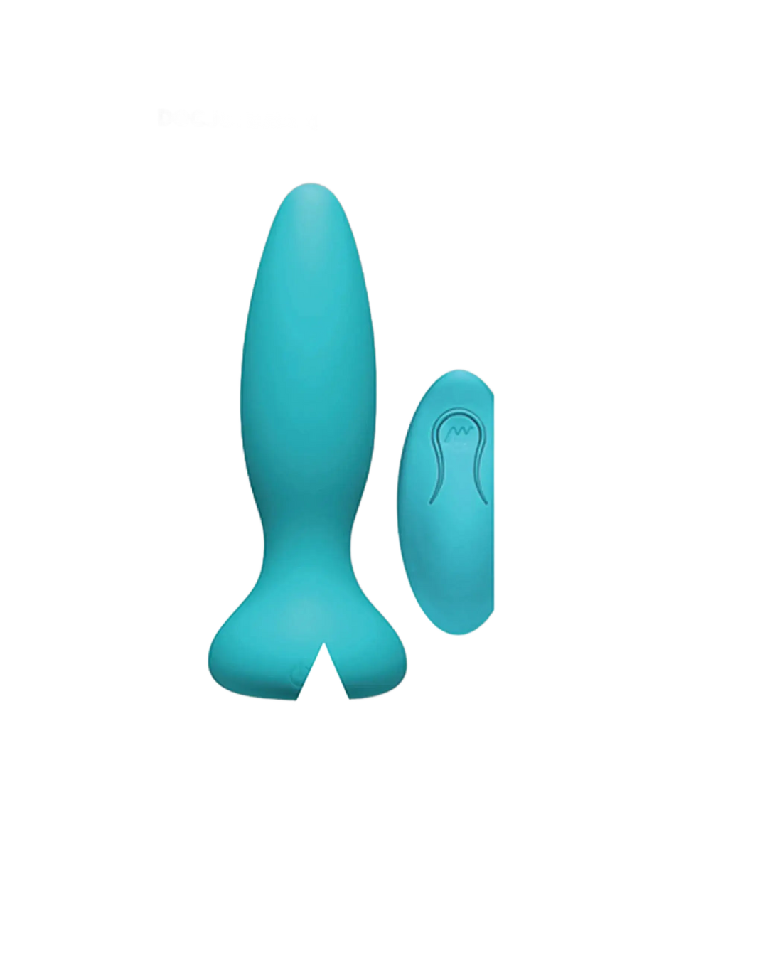 (D) A-PLAY VIBE ADVENTUROUS AN PLUG RECHARGEABLE W/ REMOTE TEAL Doc Johnson Novelties