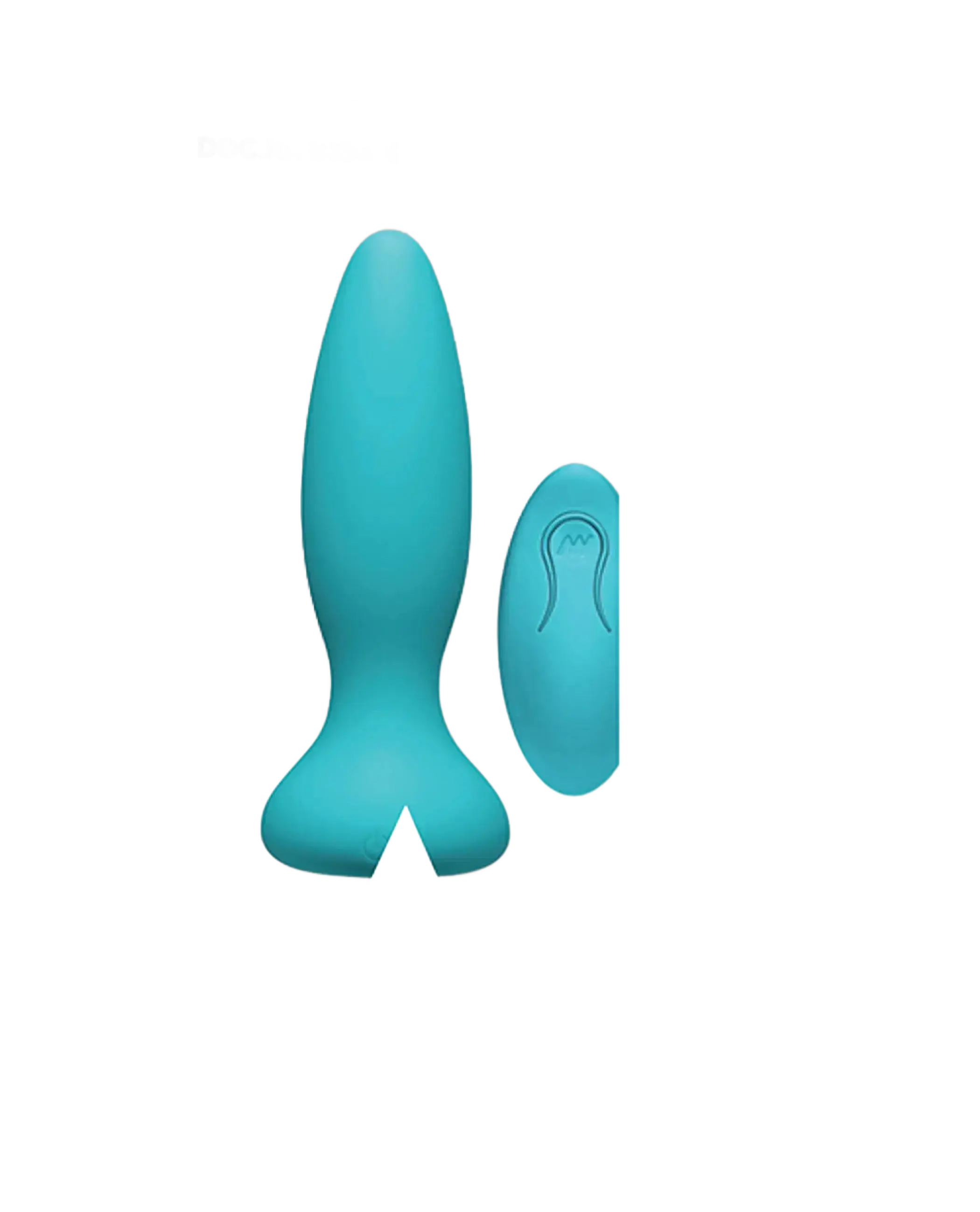 (D) A-PLAY VIBE ADVENTUROUS AN PLUG RECHARGEABLE W/ REMOTE TEAL Doc Johnson Novelties
