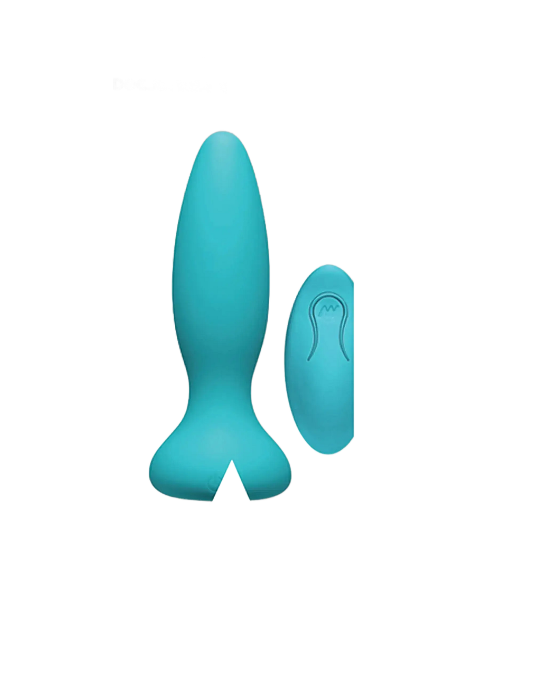 (D) A-PLAY VIBE ADVENTUROUS AN PLUG RECHARGEABLE W/ REMOTE TEAL Doc Johnson Novelties