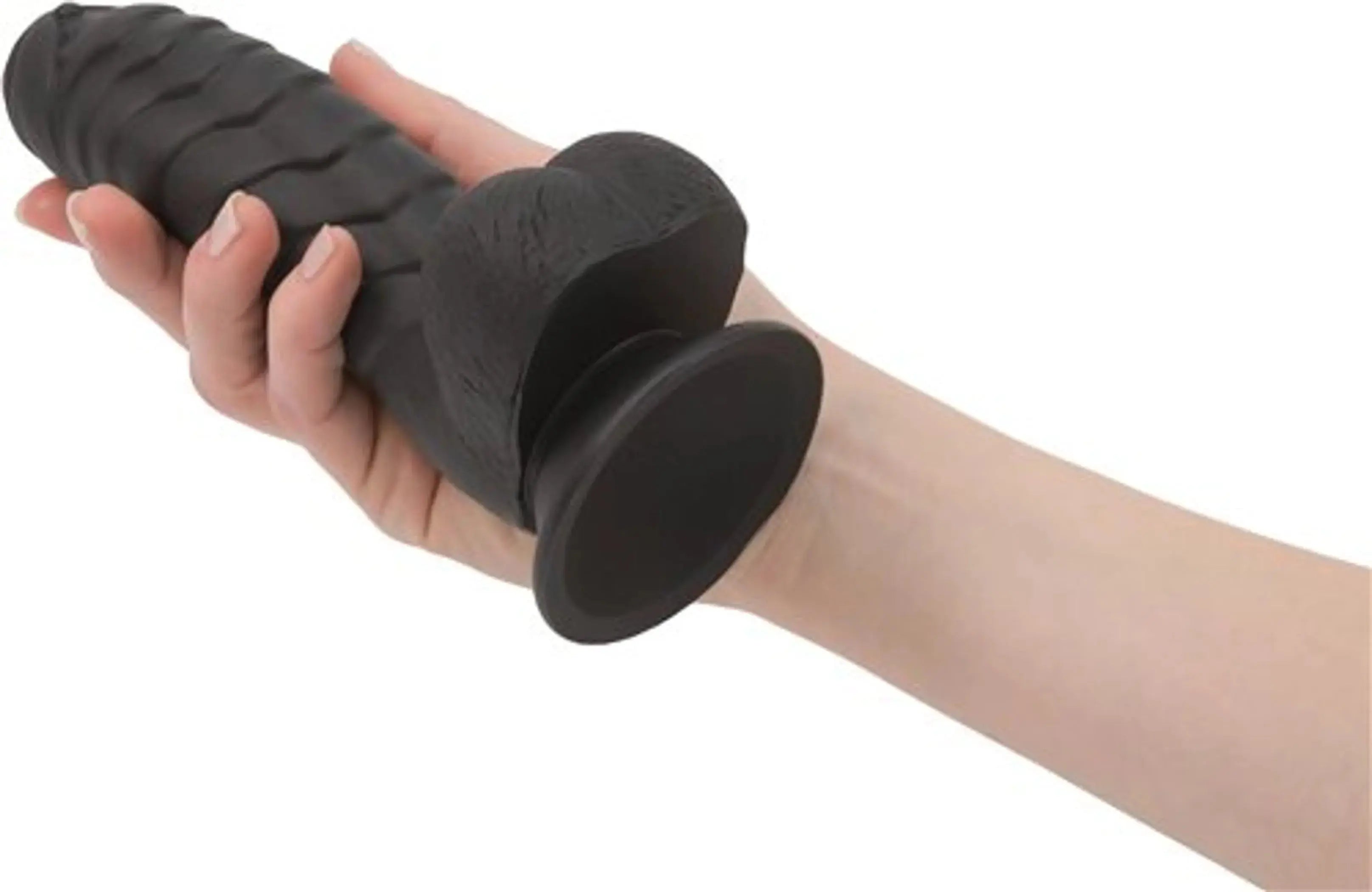 ADDICTION 100% SILICONE BEN 7 BLACK " BMS Enterprises