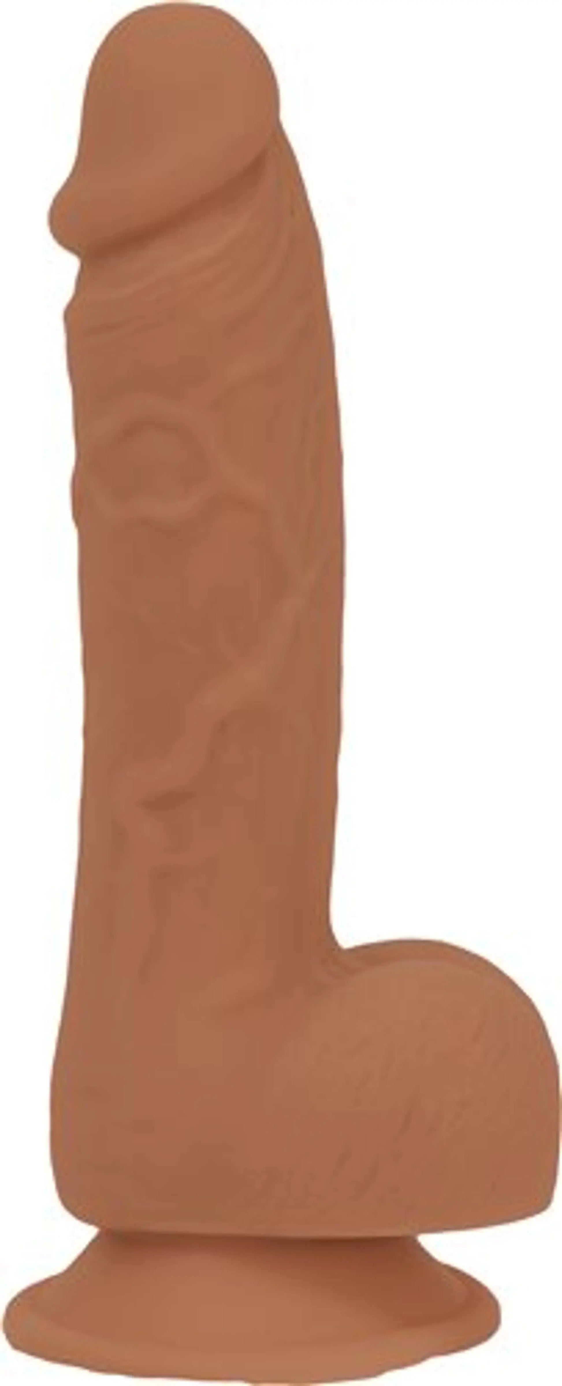 ADDICTION 100% SILICONE STEVEN 7.5IN CARAMEL BMS Enterprises