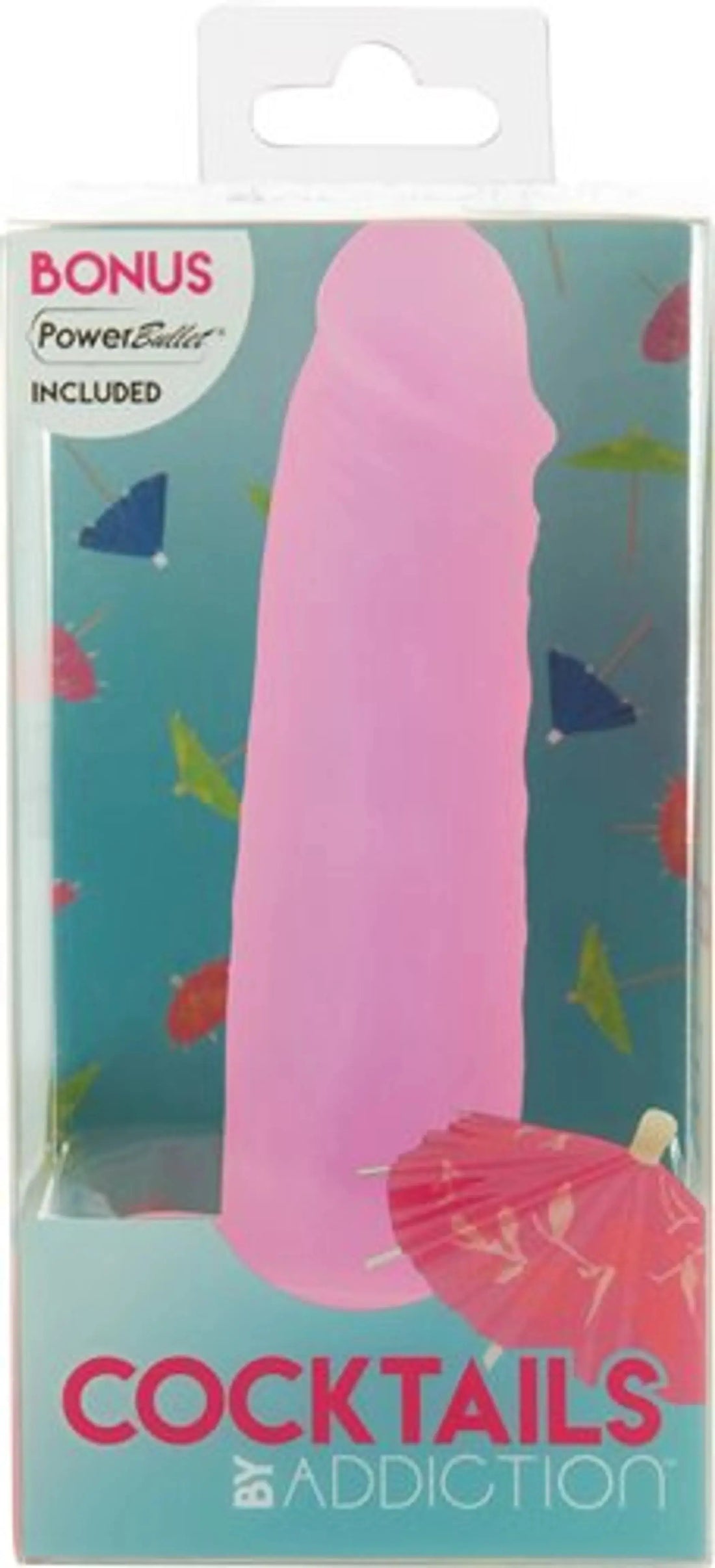 ADDICTION COCKTAILS 5.5 SILICONE DONG PURPLE COSMO " BMS Enterprises