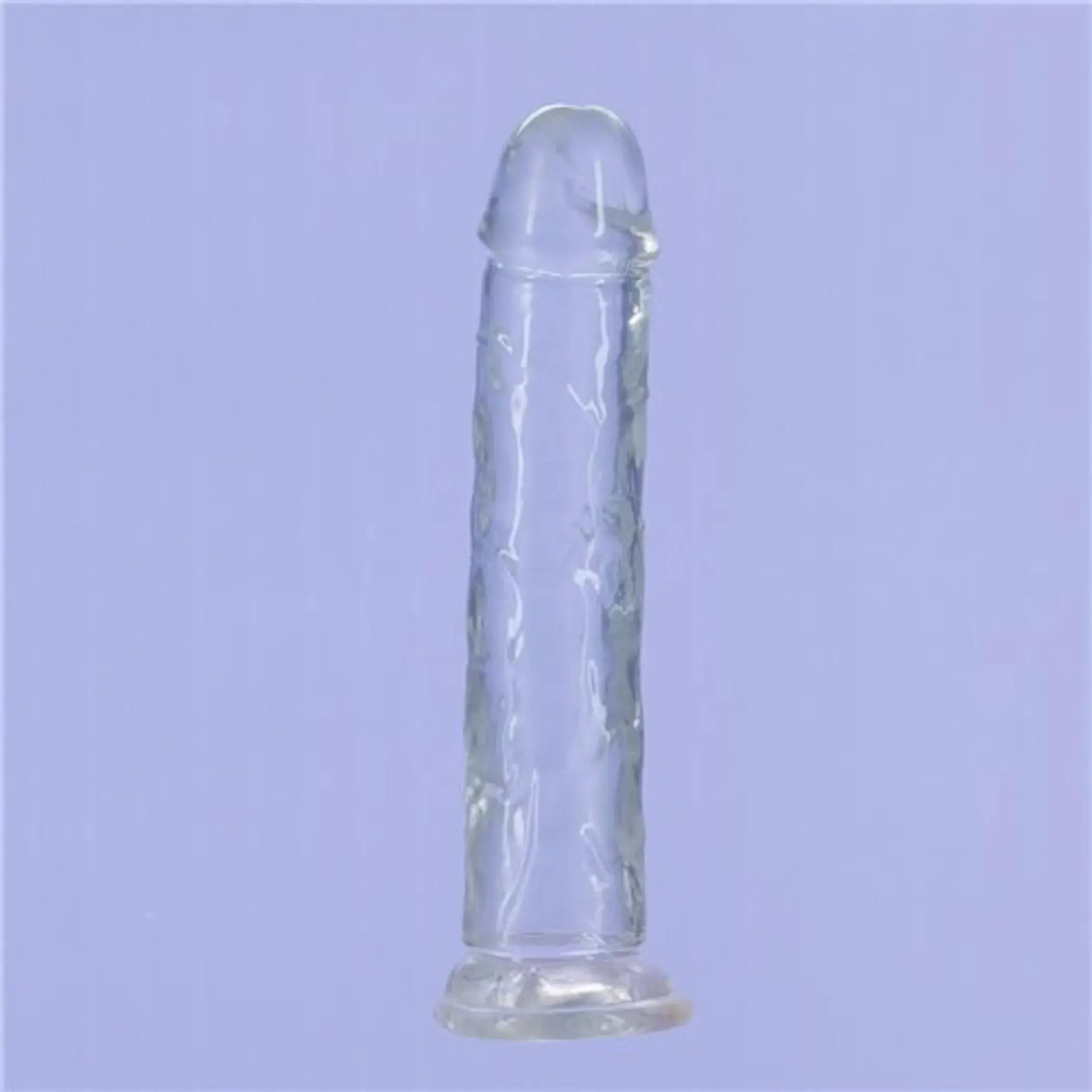 ADDICTION CRYSTAL 7 VERTICAL DONG CLEAR TPE W/ BULLET " BMS Enterprises