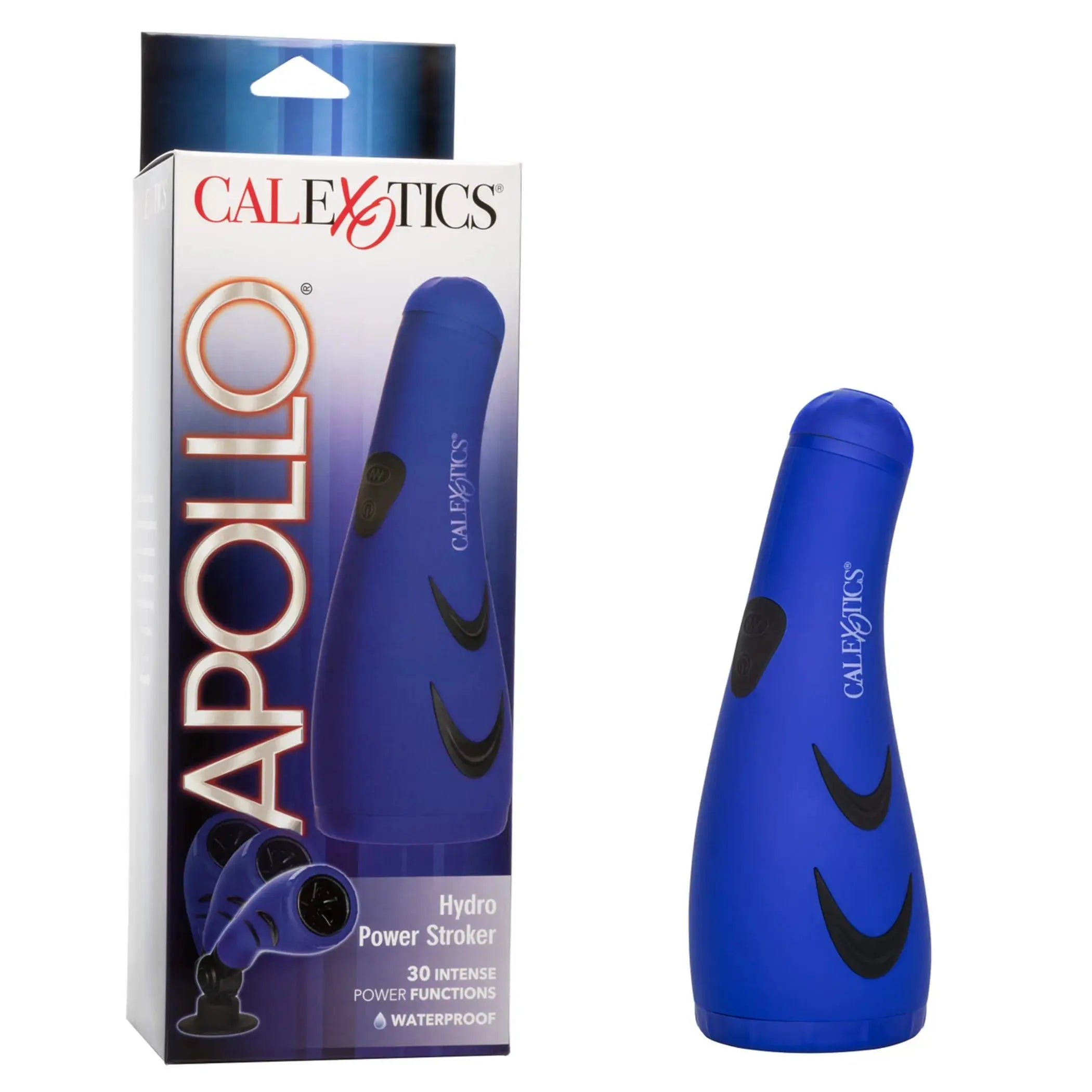 APOLLO HYDRO POWER STROKER BLUE California Exotic Novelties