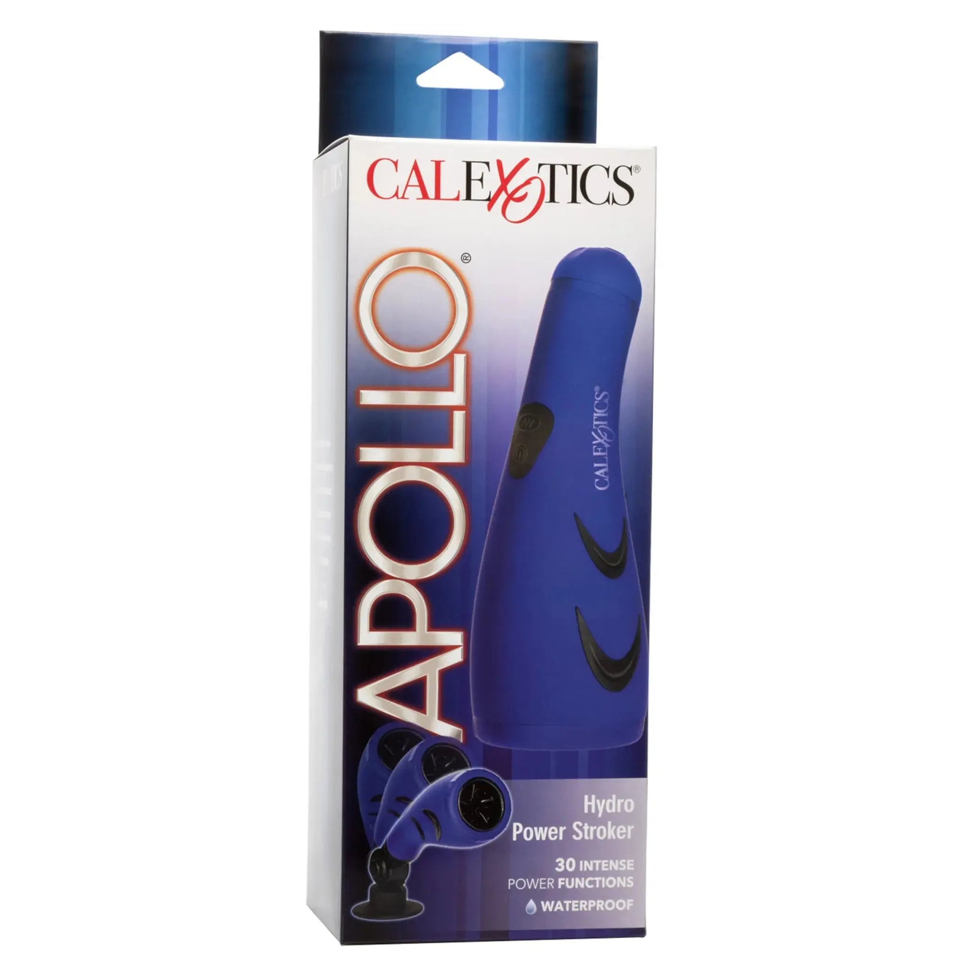 APOLLO HYDRO POWER STROKER BLUE California Exotic Novelties