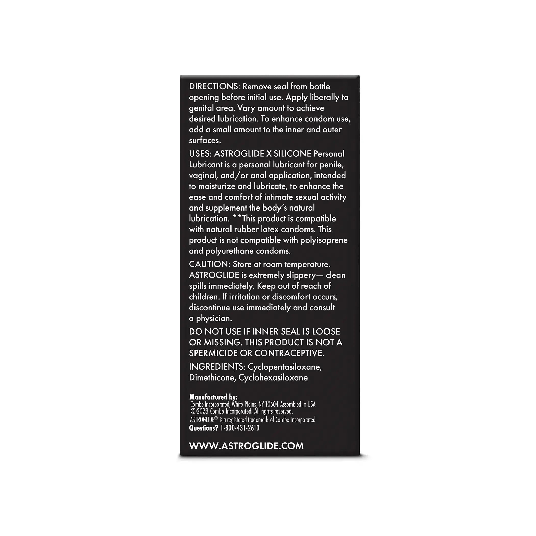 ASTROGLIDE SILICONE 5.OZ ASTROGLIDE