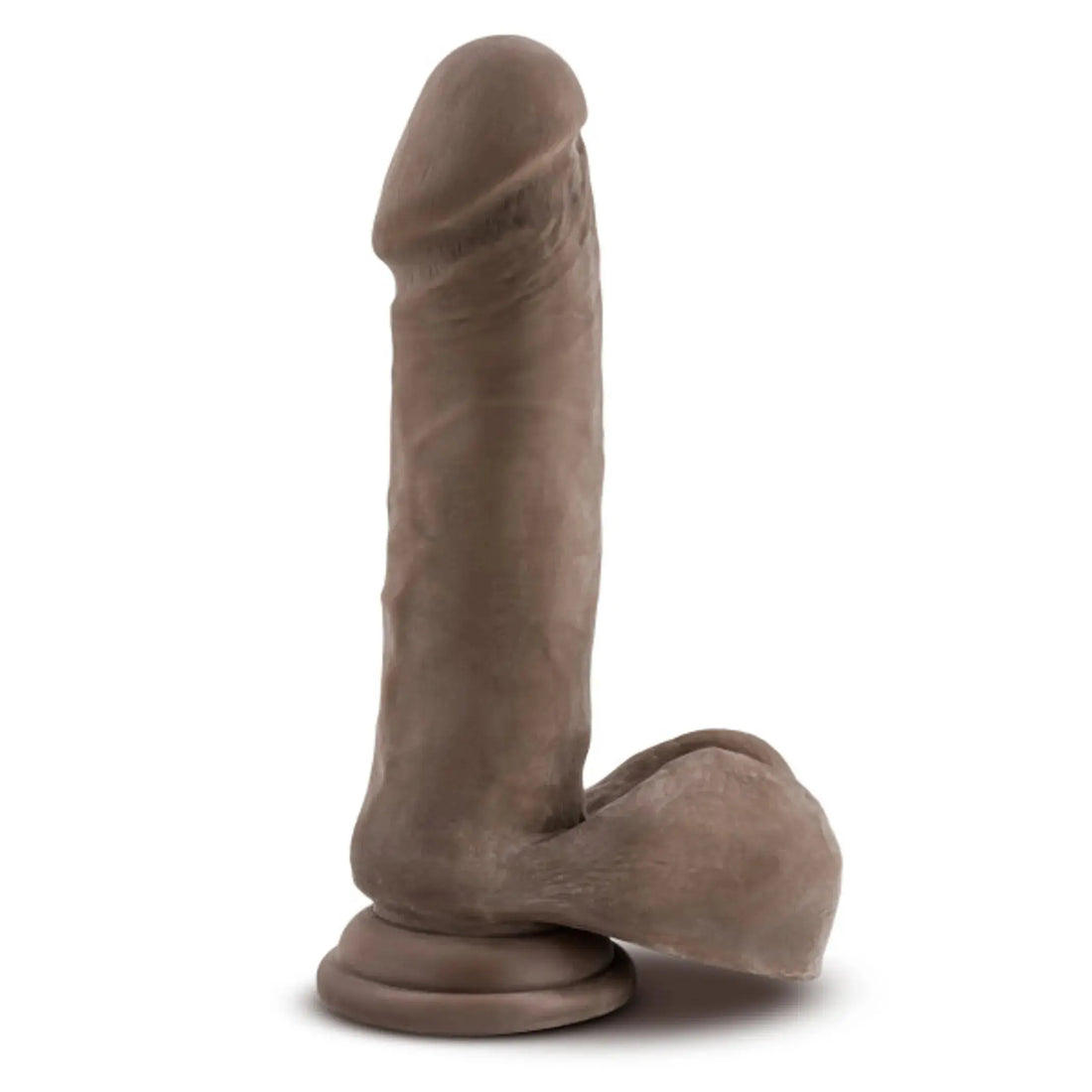 AU NATUREL 8 SENSA FEEL DILDO CHOCOLATE " Blush Novelties