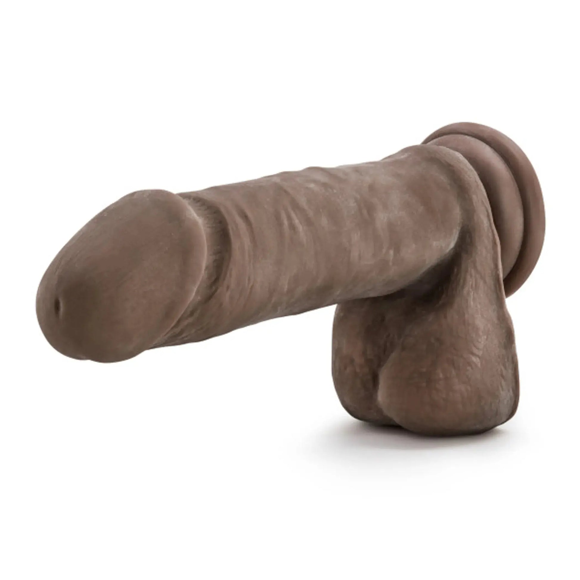 AU NATUREL 8 SENSA FEEL DILDO CHOCOLATE " Blush Novelties