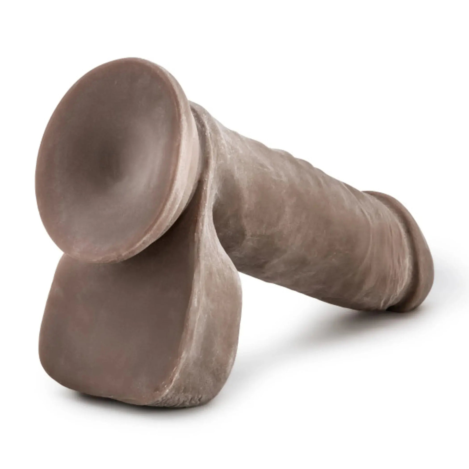 AU NATUREL 8 SENSA FEEL DILDO CHOCOLATE " Blush Novelties