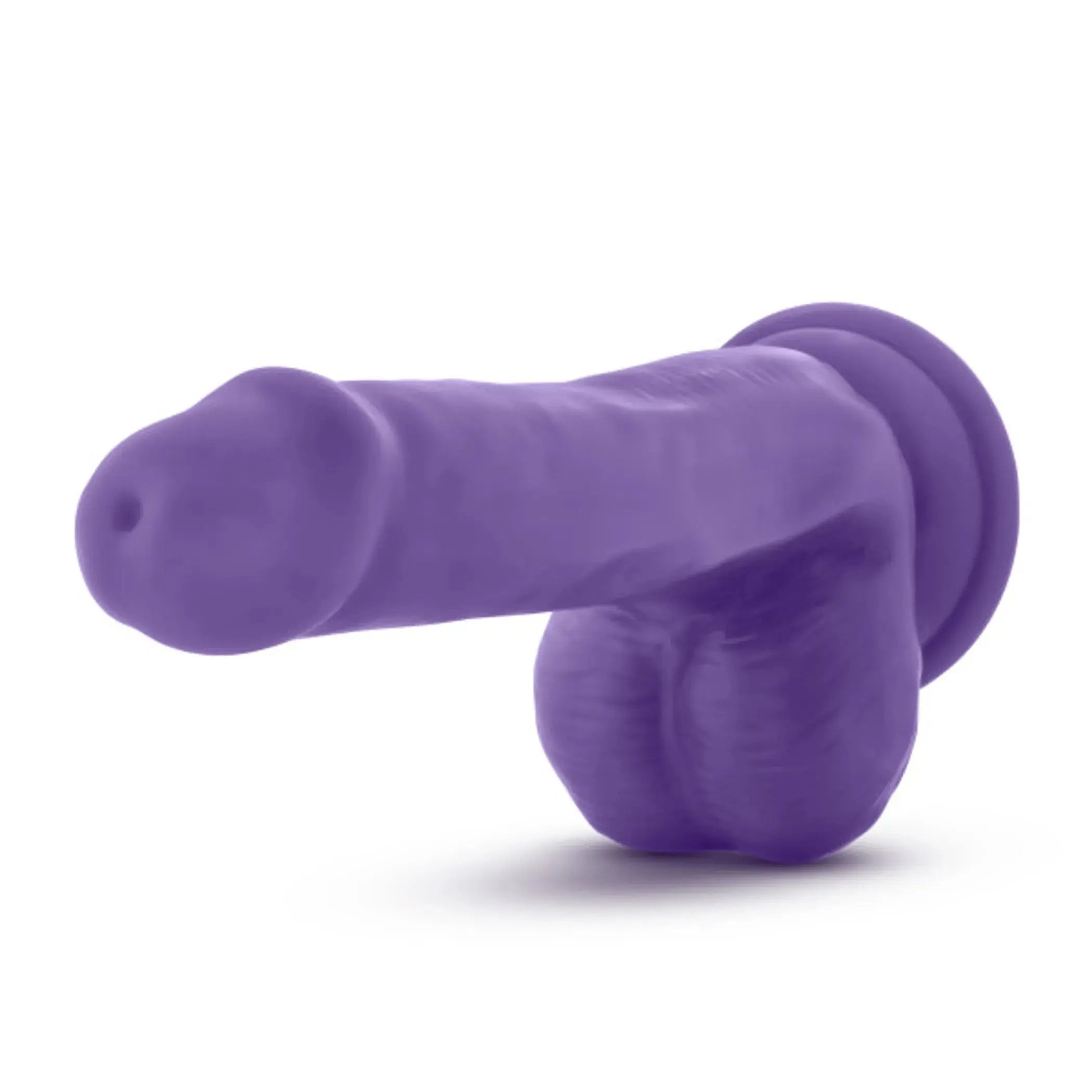 AU NATUREL BOLD DELIGHT 6 IN DILDO PURPLE Blush Novelties