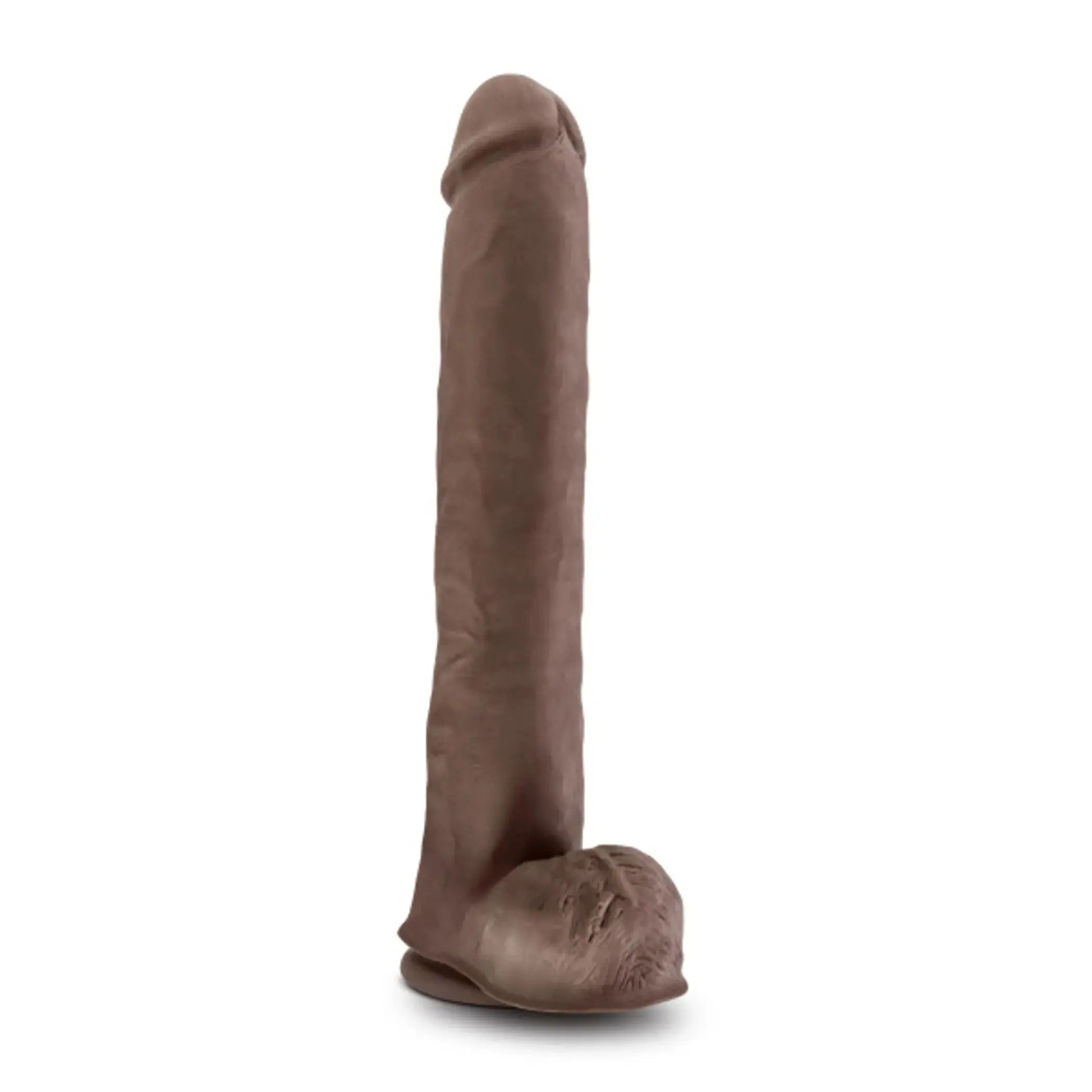 AU NATUREL DADDY 14IN DUAL DENSITY CHOCOLATE Blush Novelties