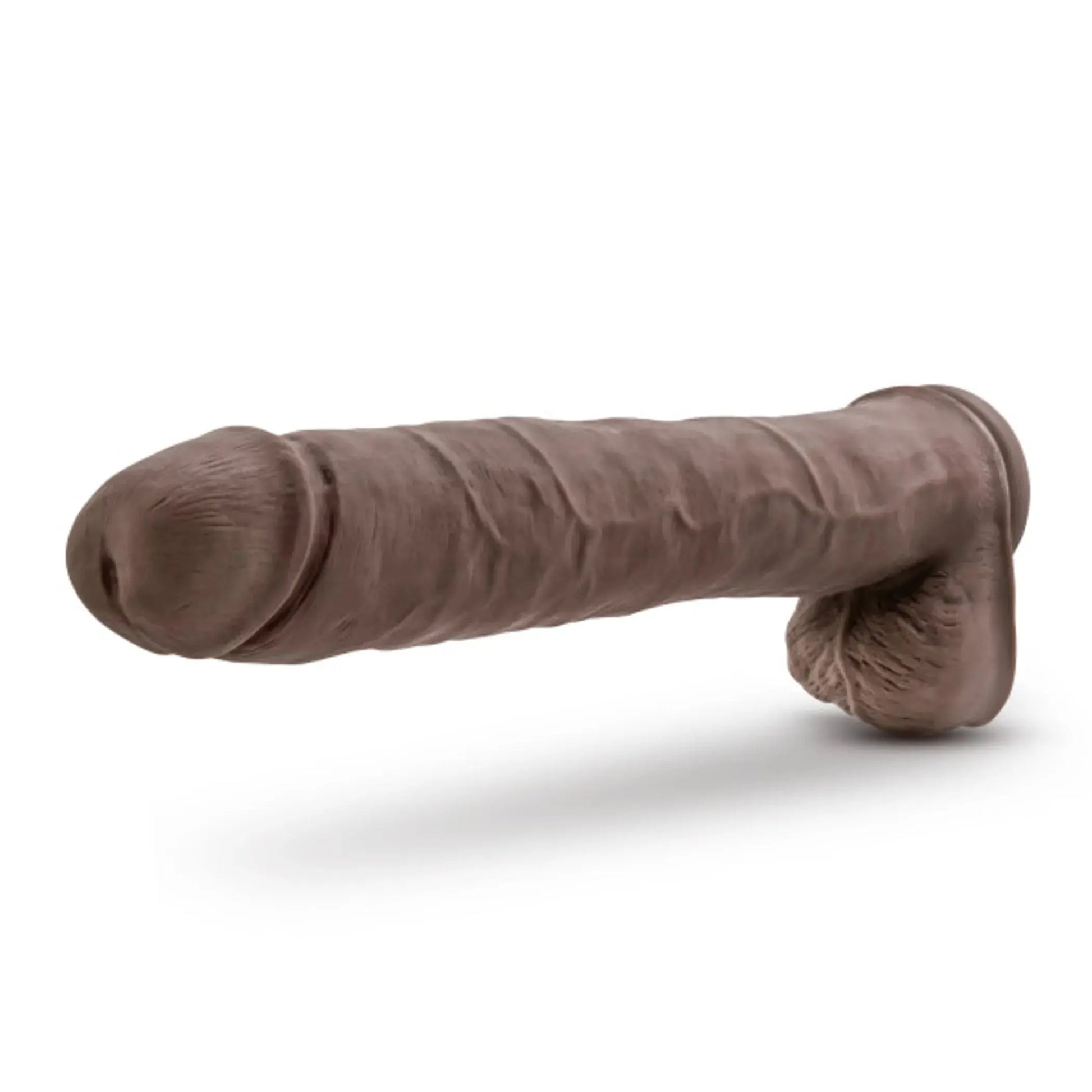 AU NATUREL DADDY 14IN DUAL DENSITY CHOCOLATE Blush Novelties