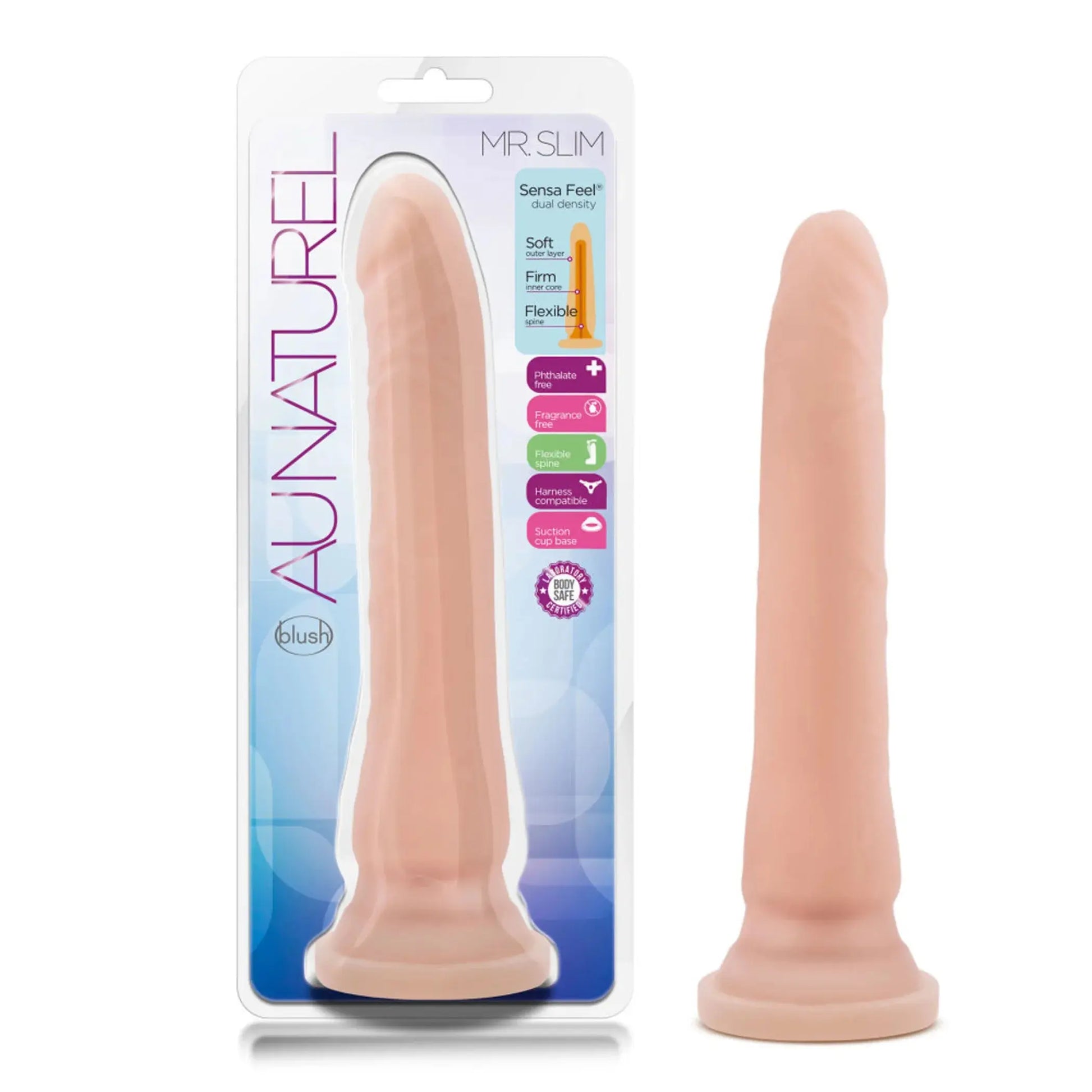 AU NATUREL MR SLIM NATURAL Blush Novelties