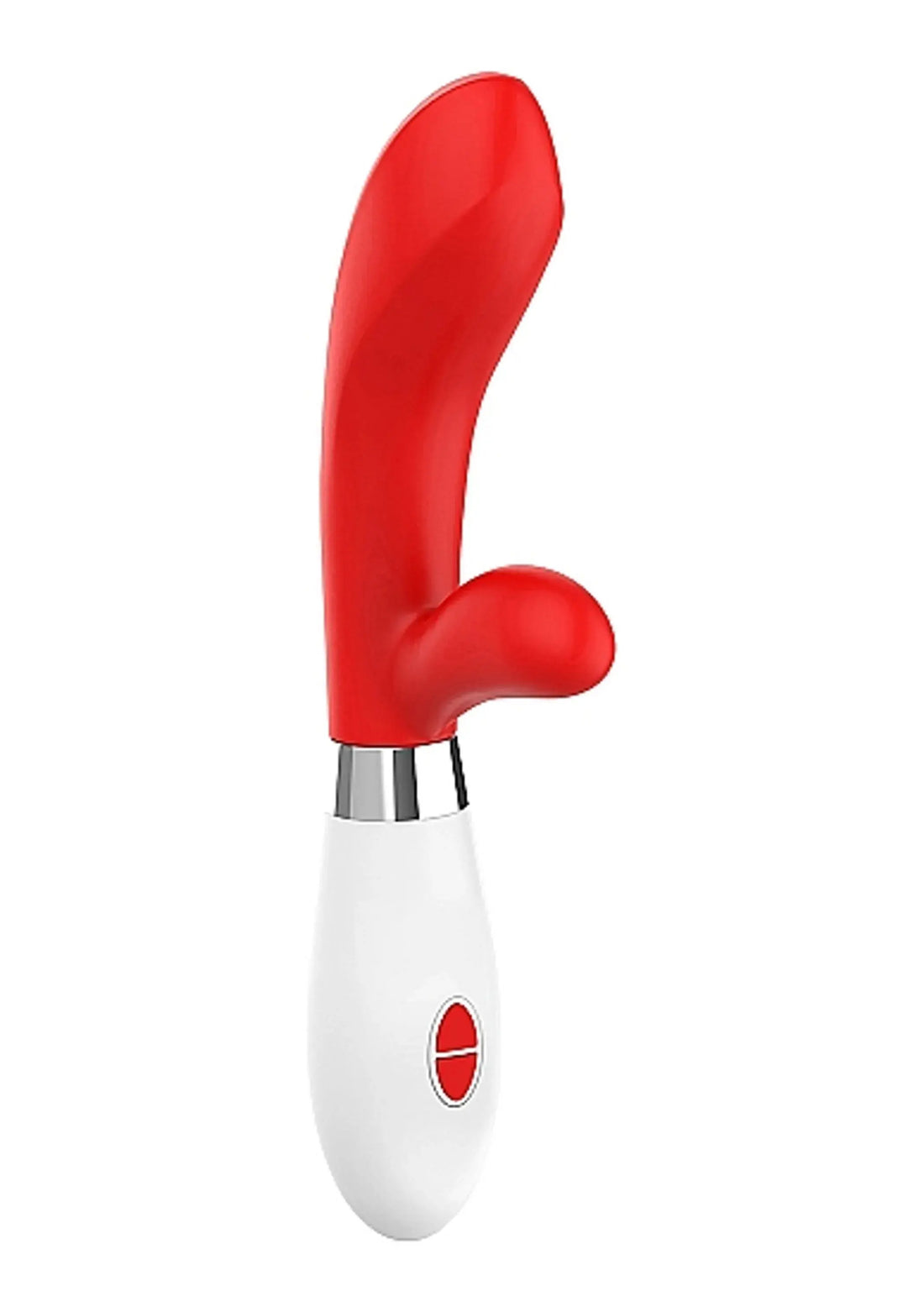Achilles Ultra Soft Silicone Vibrator 10 Speeds Red SHOTS AMERICA