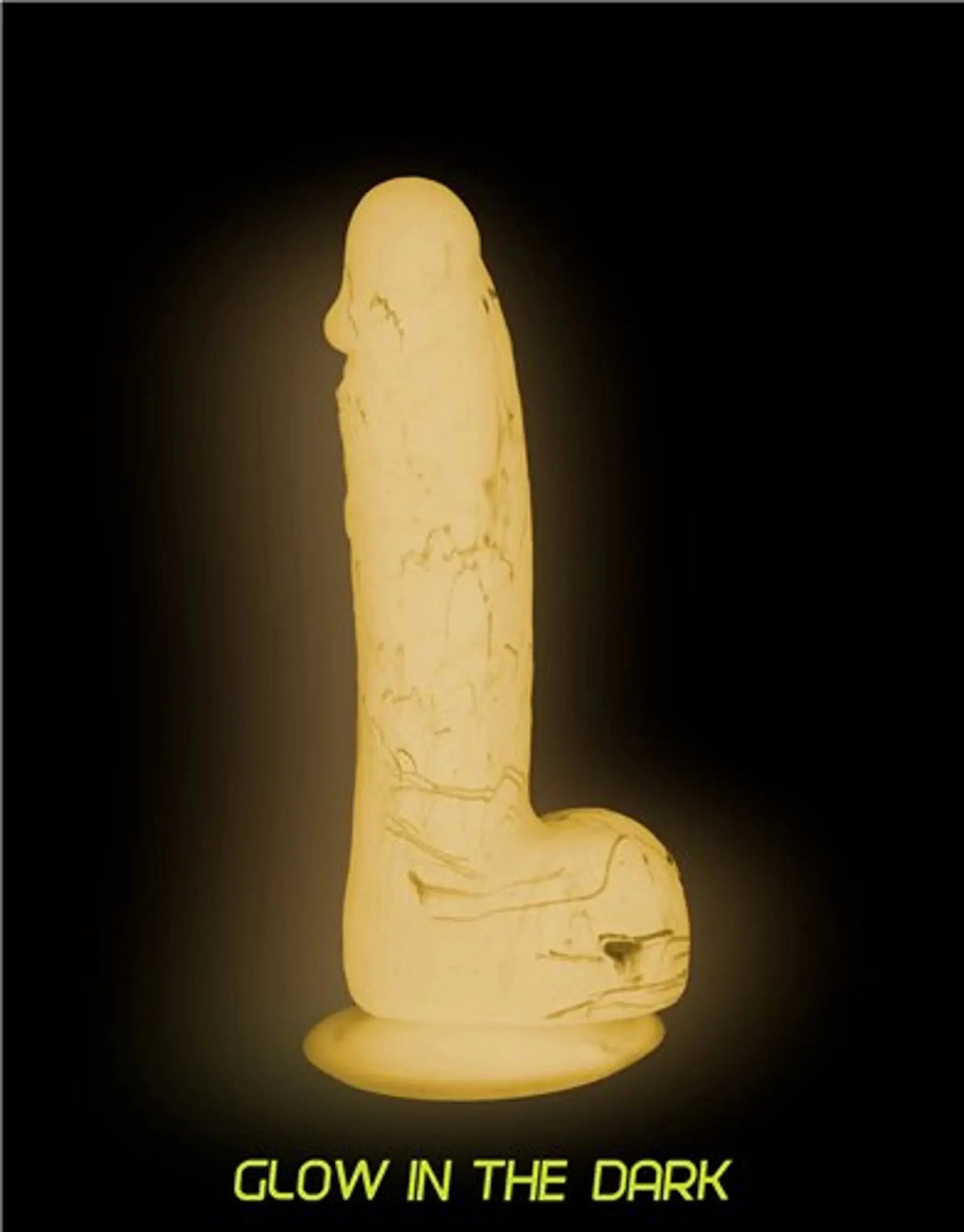 Addiction Brandon 7.5in Pink Glow-in-the-Dark Dildo BMS Enterprises