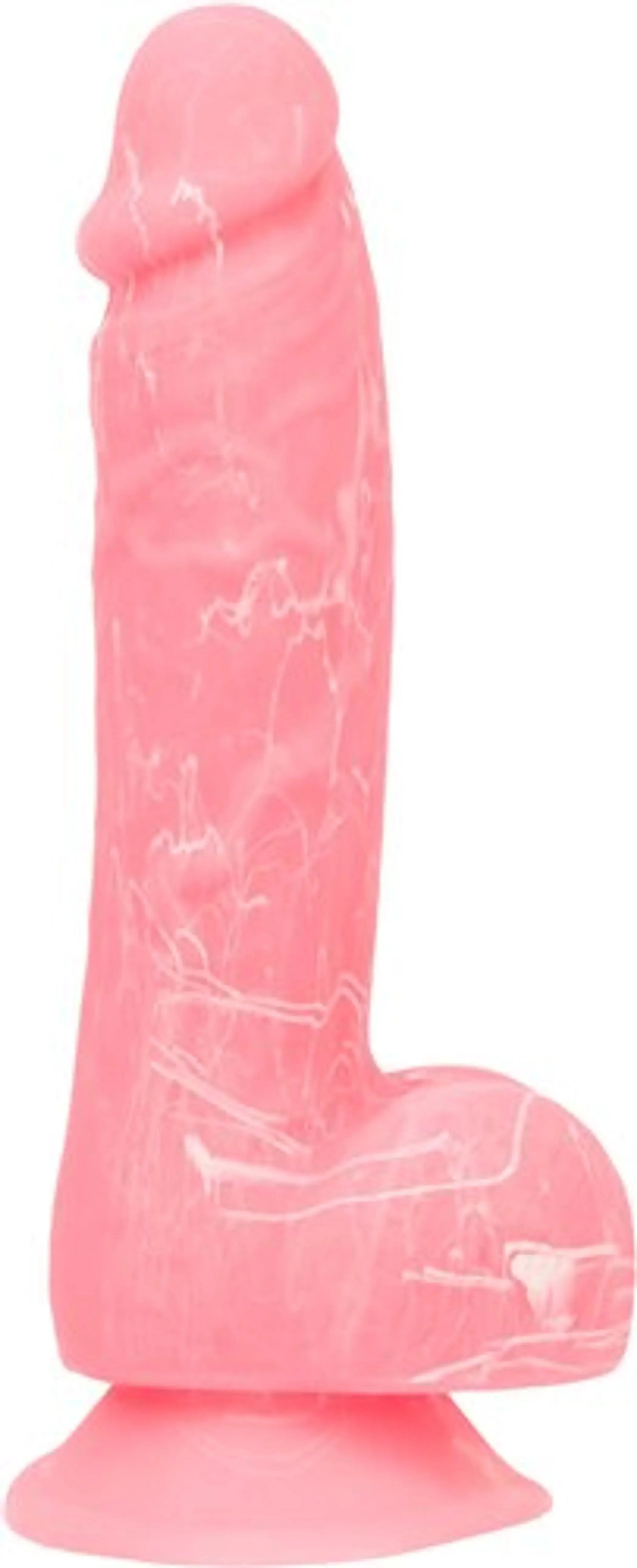 Addiction Brandon 7.5in Pink Glow-in-the-Dark Dildo BMS Enterprises