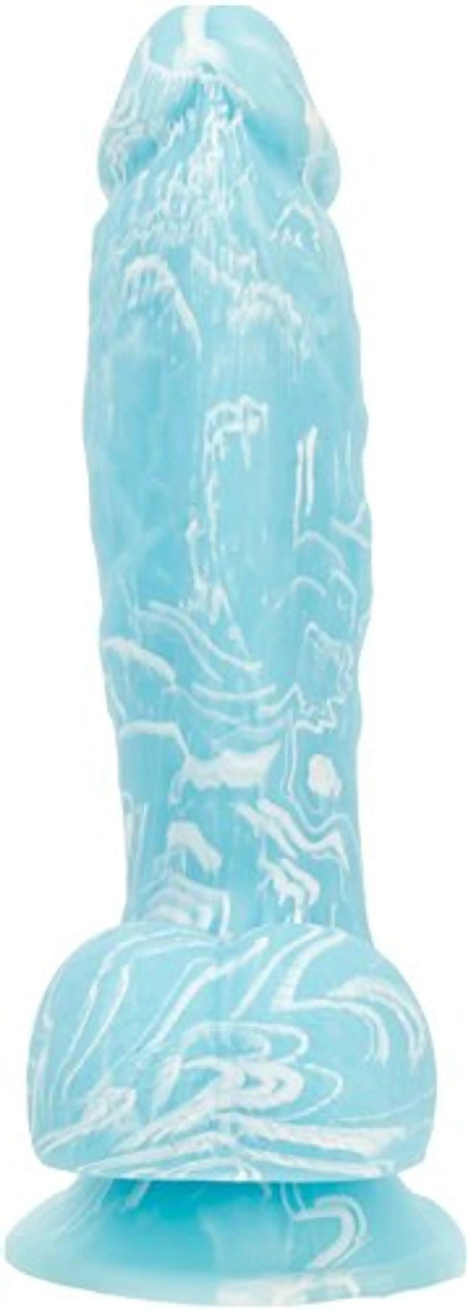 Addiction Luke 7.5 Inch Blue Glow In The Dark BMS Enterprises