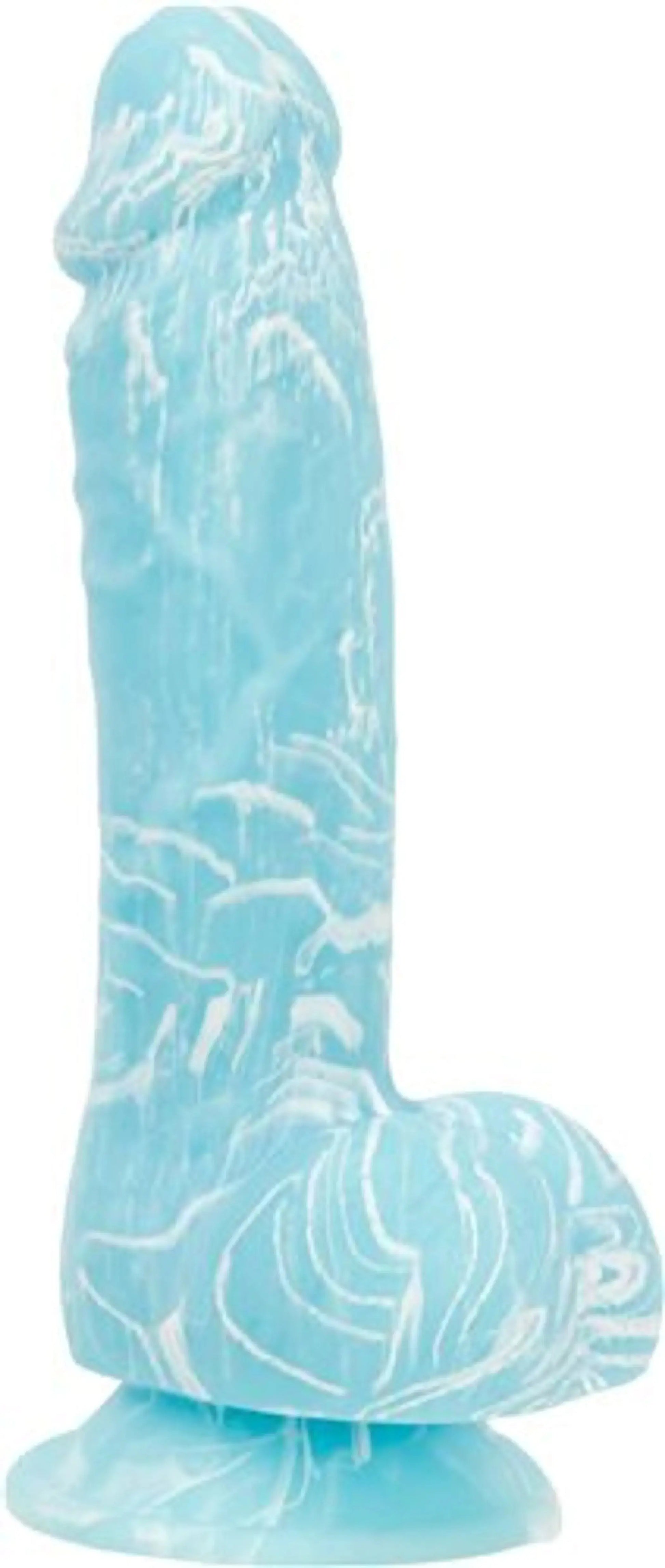 Addiction Luke 7.5 Inch Blue Glow In The Dark BMS Enterprises