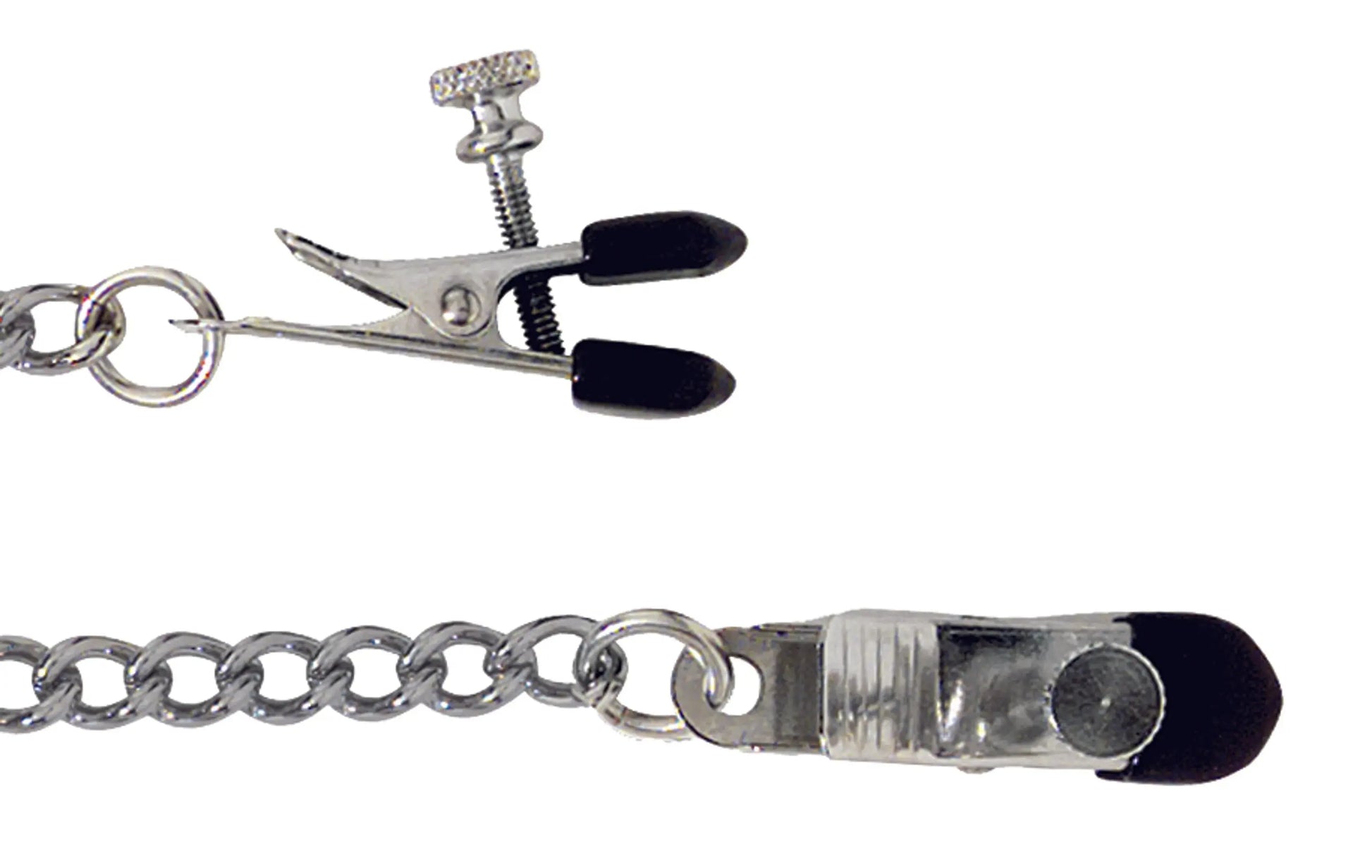 Adjustable Broad Tip Clamp with Link Chain Spartacus
