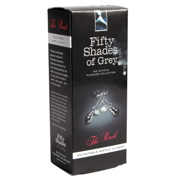 FIFTY SHADES ADJUSTABLE NIPPLE CLAMPS Love Honey
