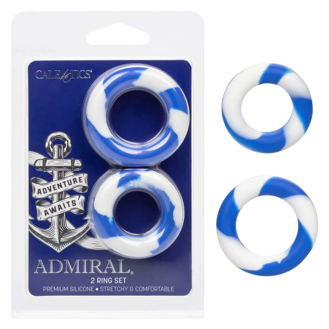 Admiral 2 Ring Set California Exotic Novelties