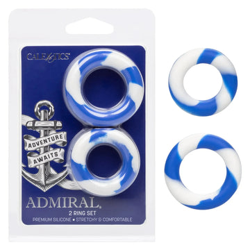 Admiral 2 Ring Set California Exotic Novelties