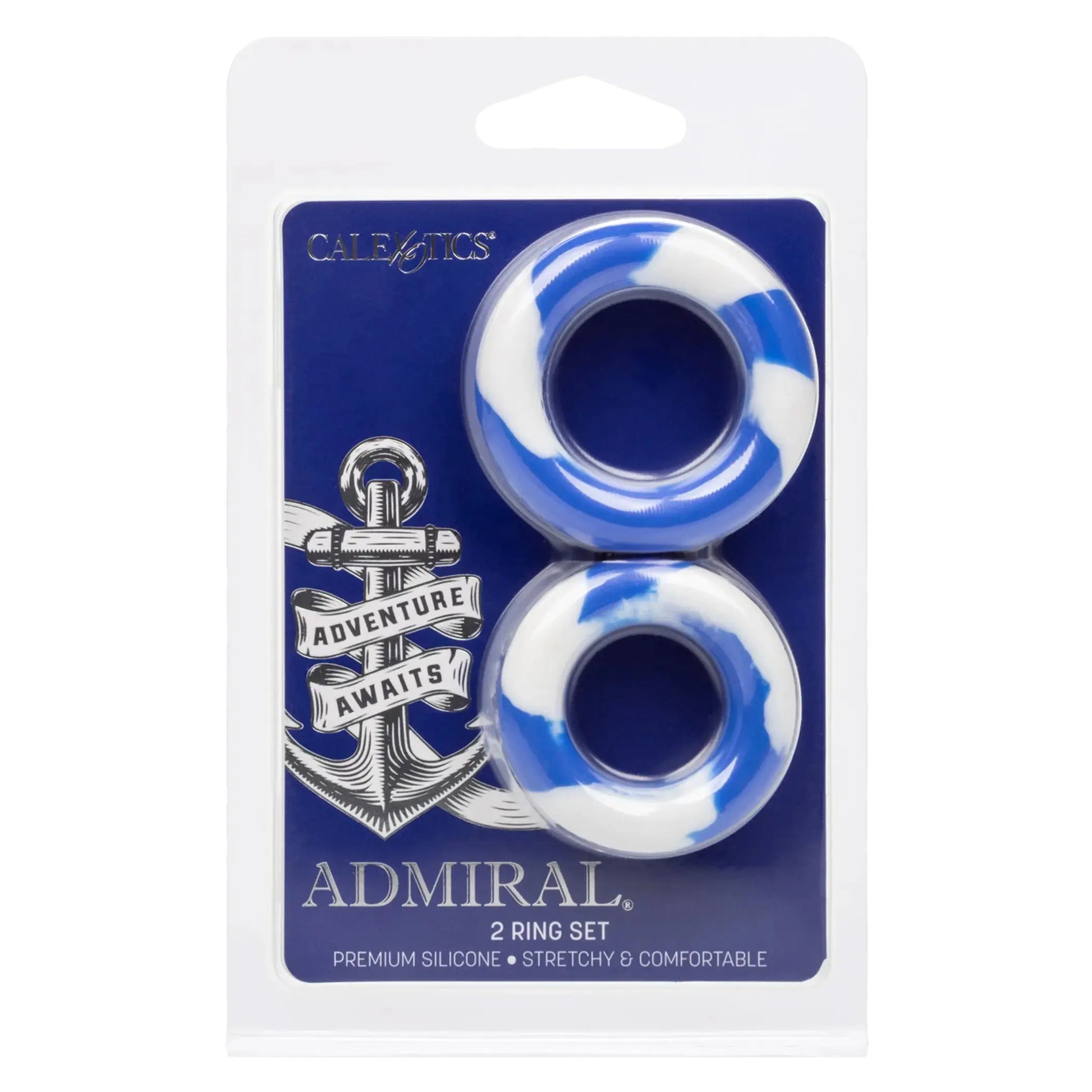 Admiral 2 Ring Set California Exotic Novelties