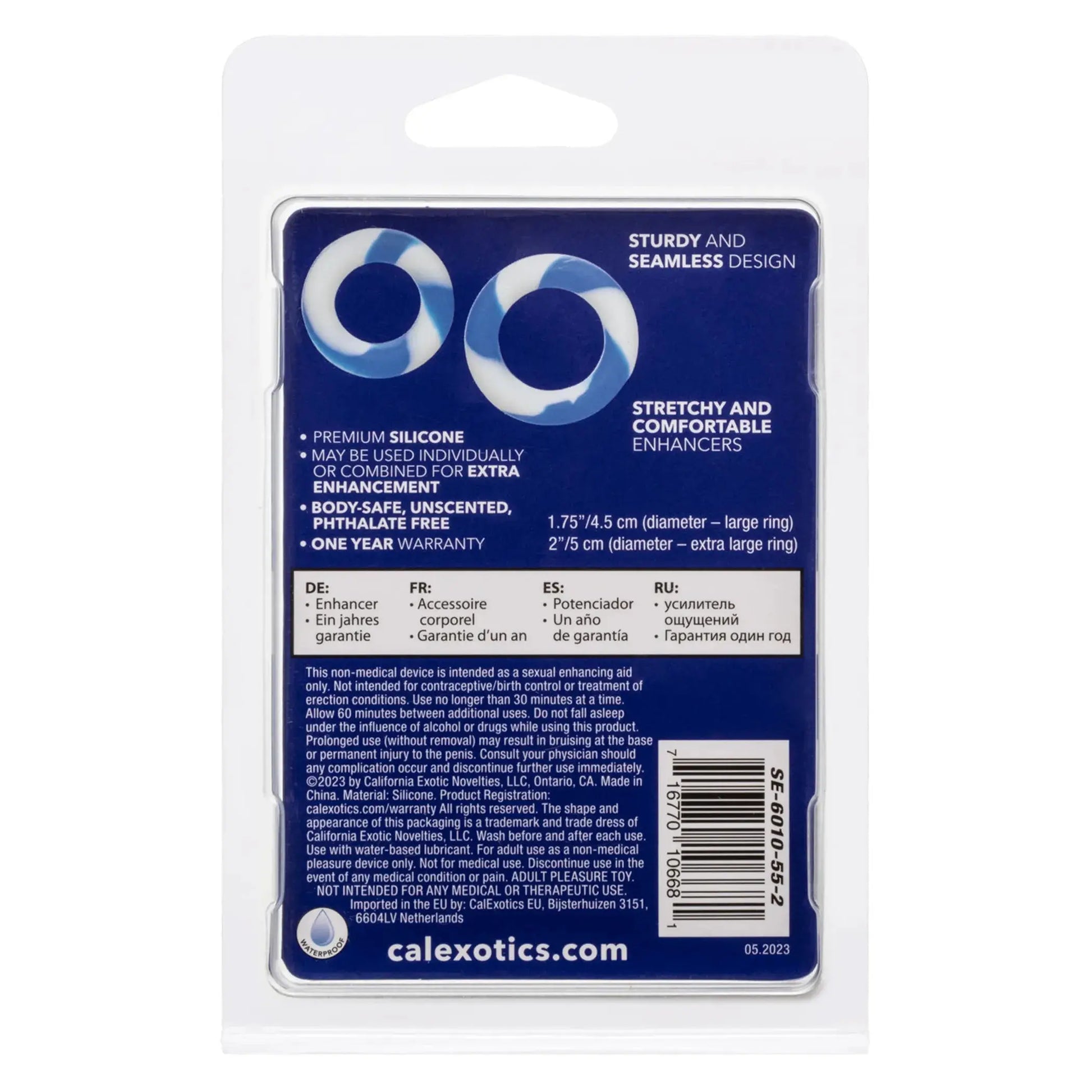 Admiral 2 Ring Set California Exotic Novelties