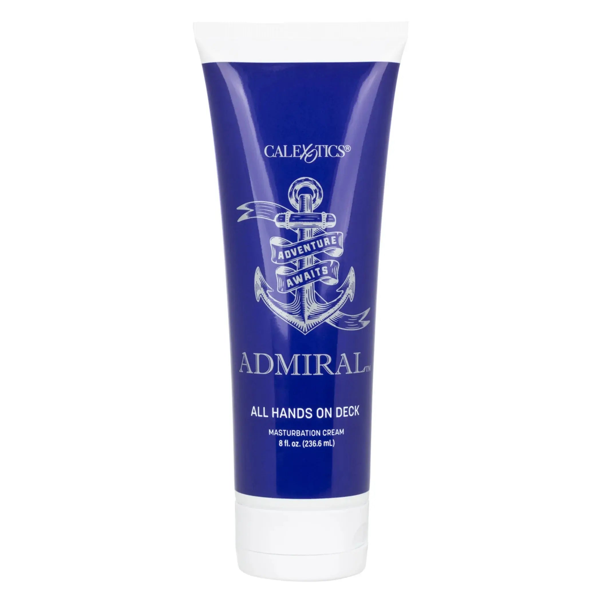 Admiral All Hands On Deck Masturbation Cream 8oz Tube California Exotic Novelties