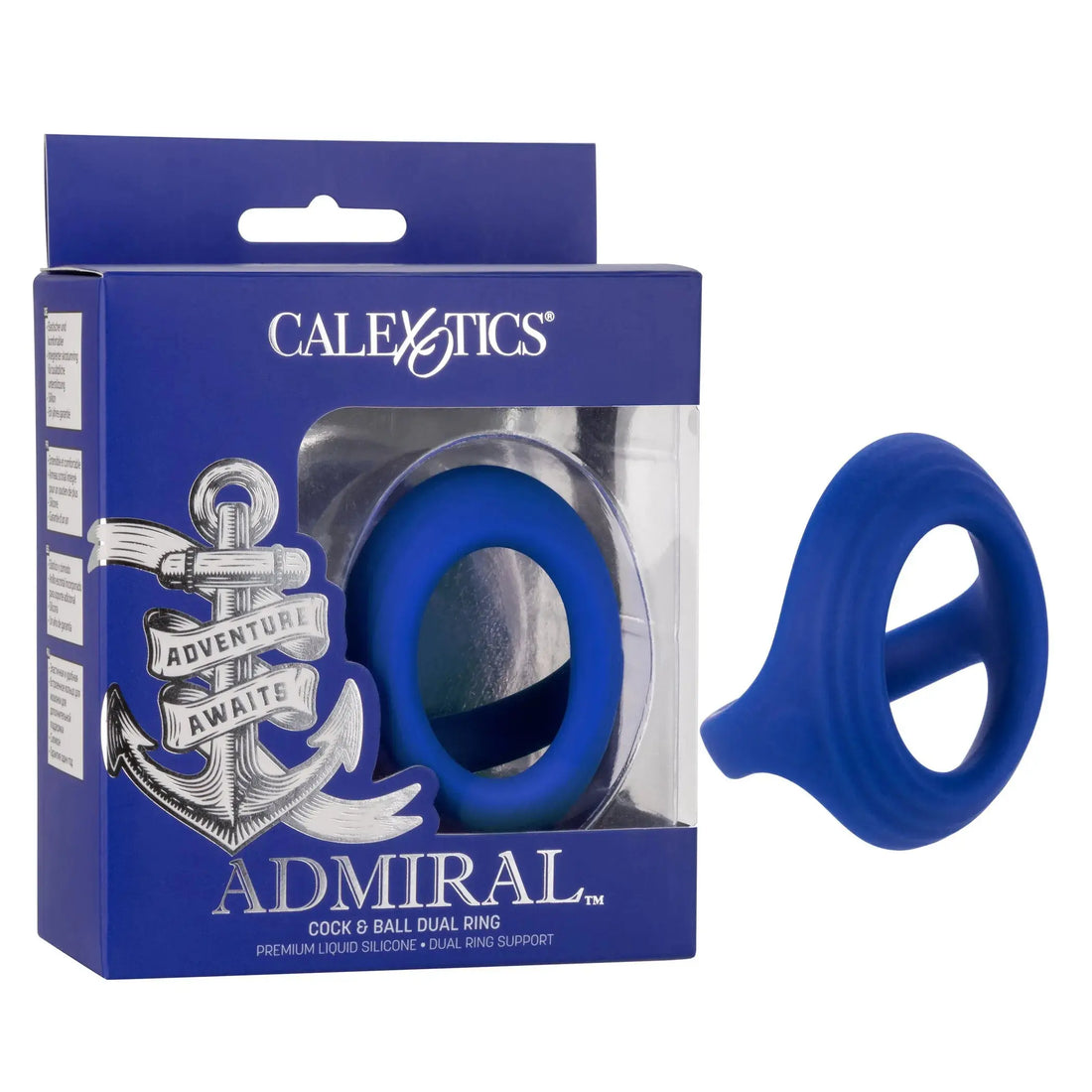 Admiral Cock & Ball Dual Ring California Exotic Novelties