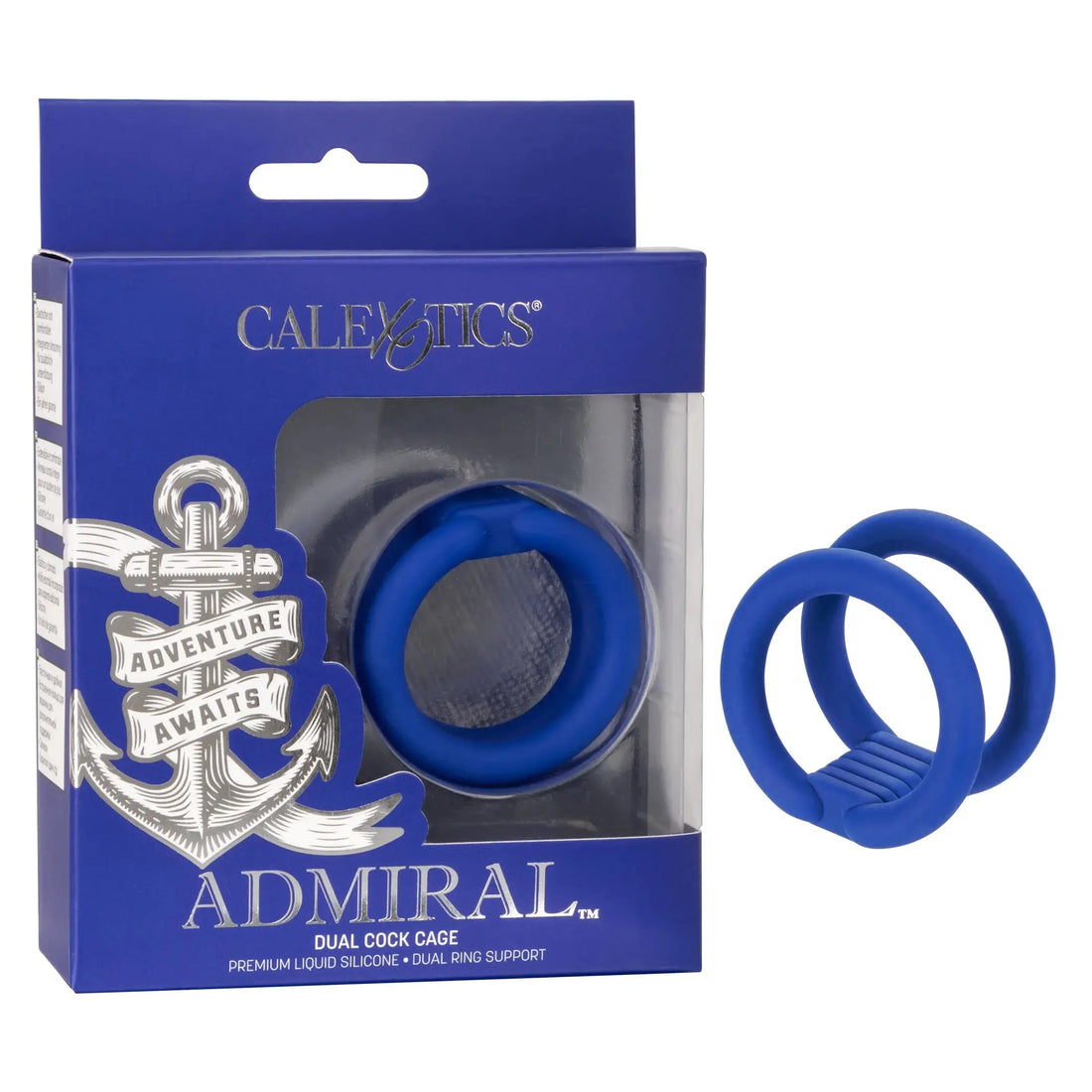 Admiral Dual Cock Cage California Exotic Novelties
