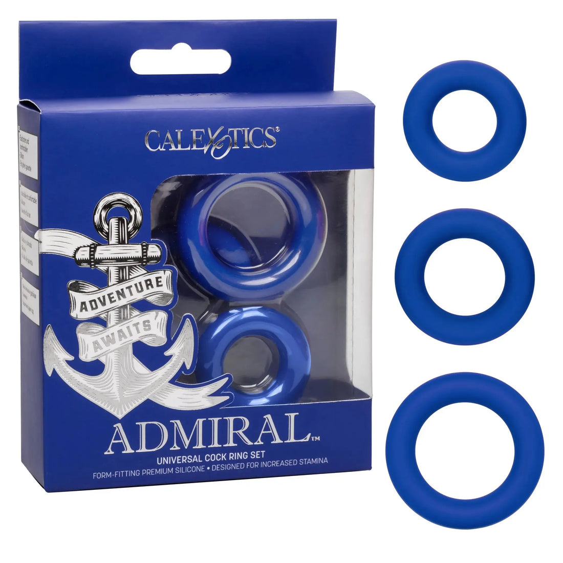Admiral Universal Cock Ring Set California Exotic Novelties