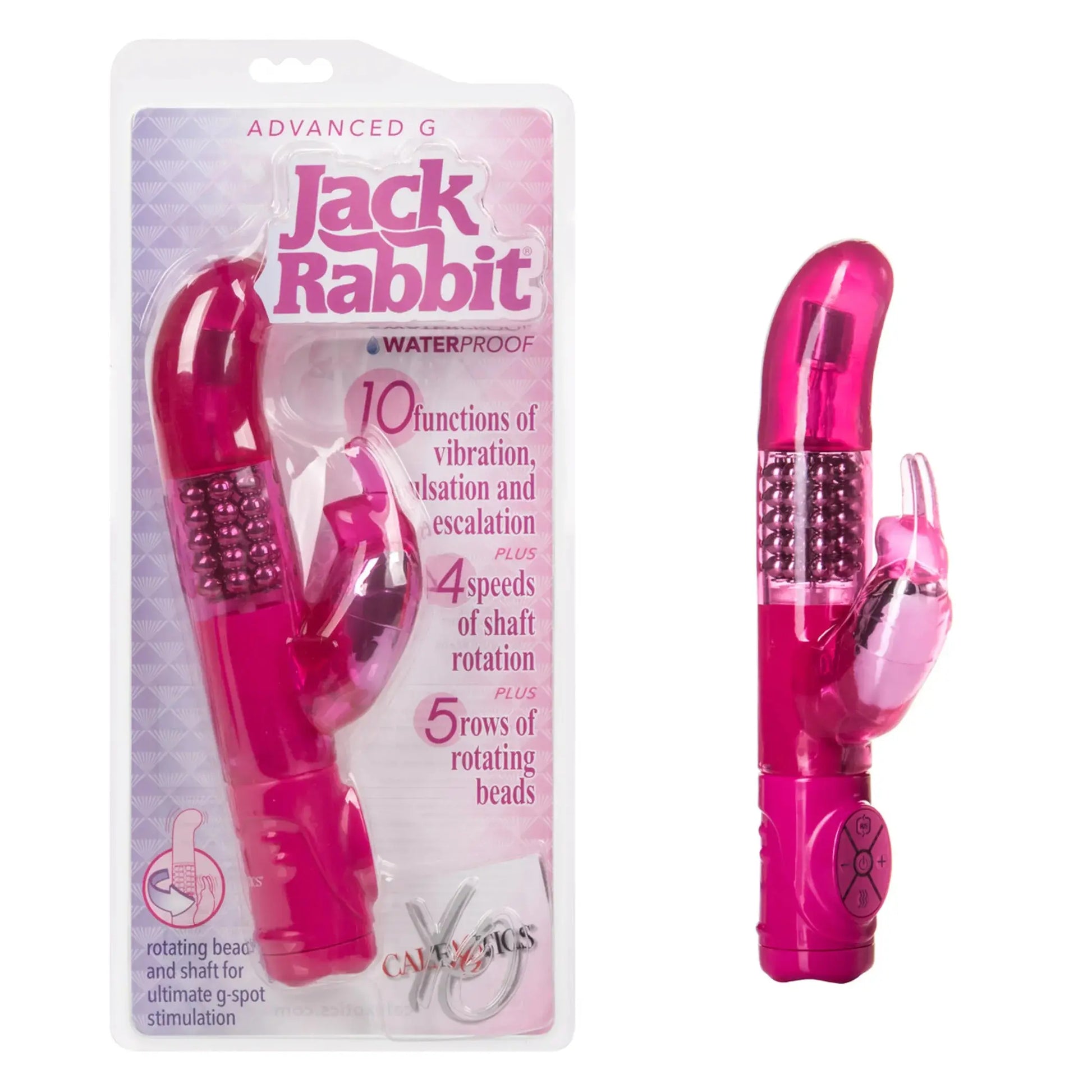 Advanced G Jack Rabbit Pink California Exotic Novelties
