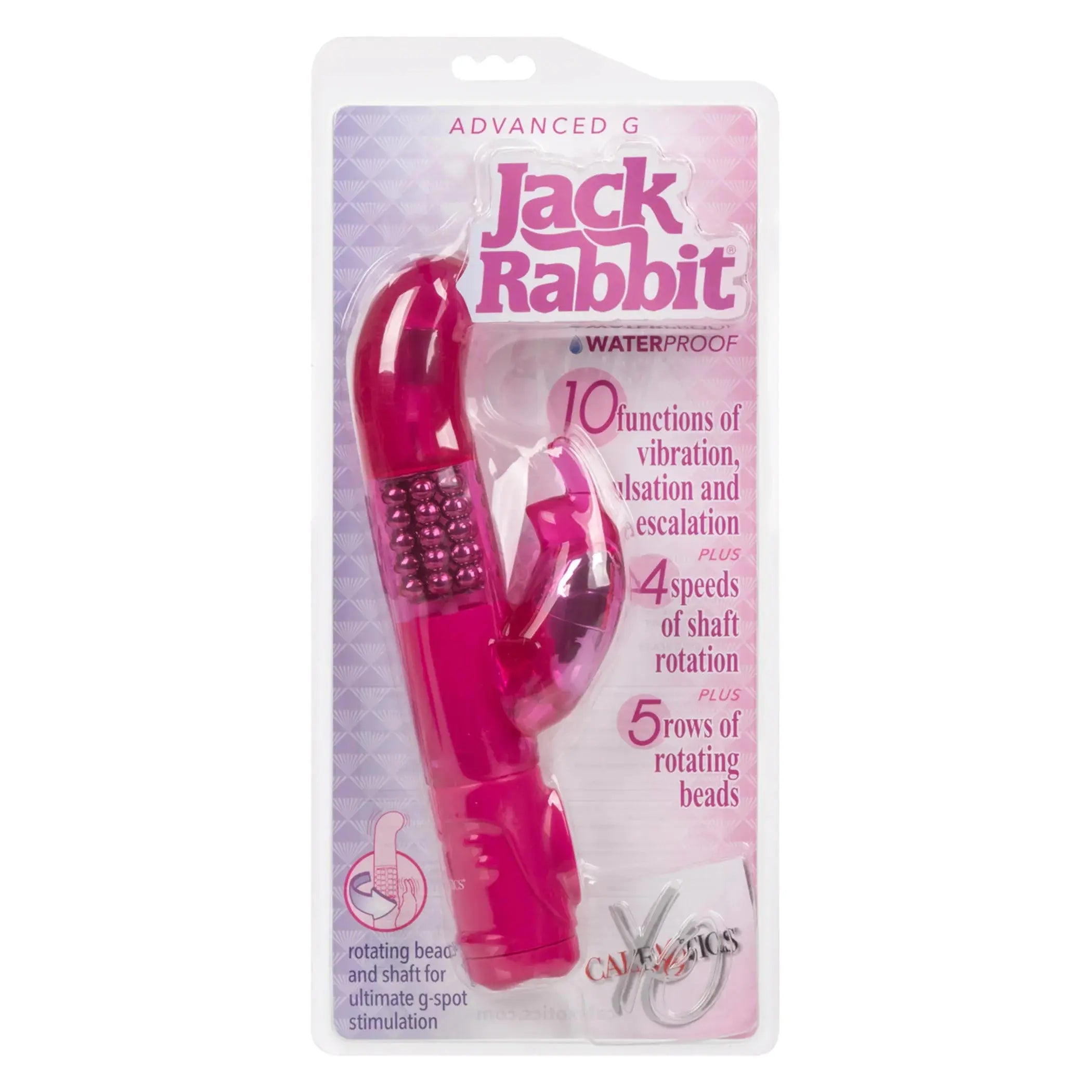 Advanced G Jack Rabbit Pink California Exotic Novelties