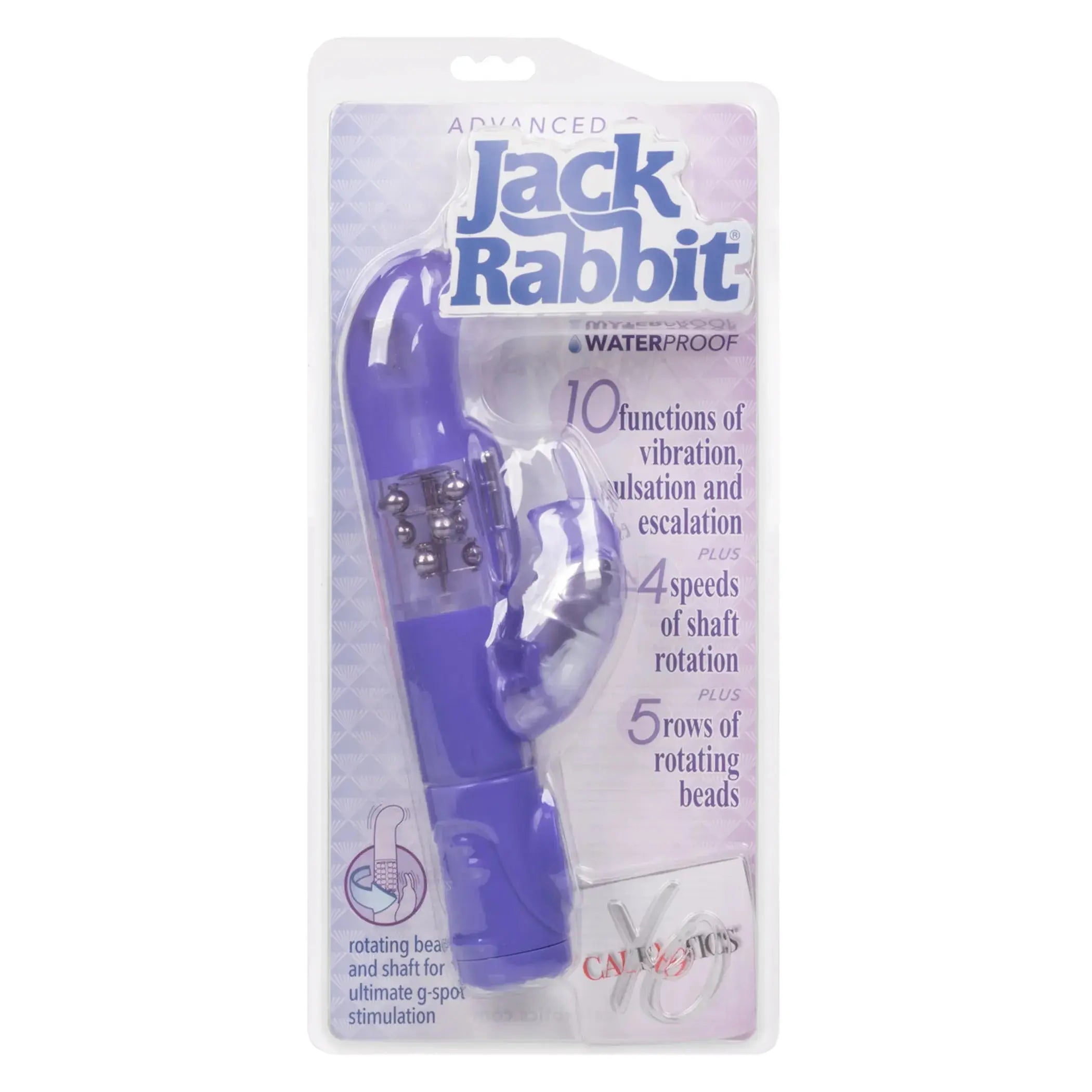 Advanced G Jack Rabbit Purple California Exotic Novelties