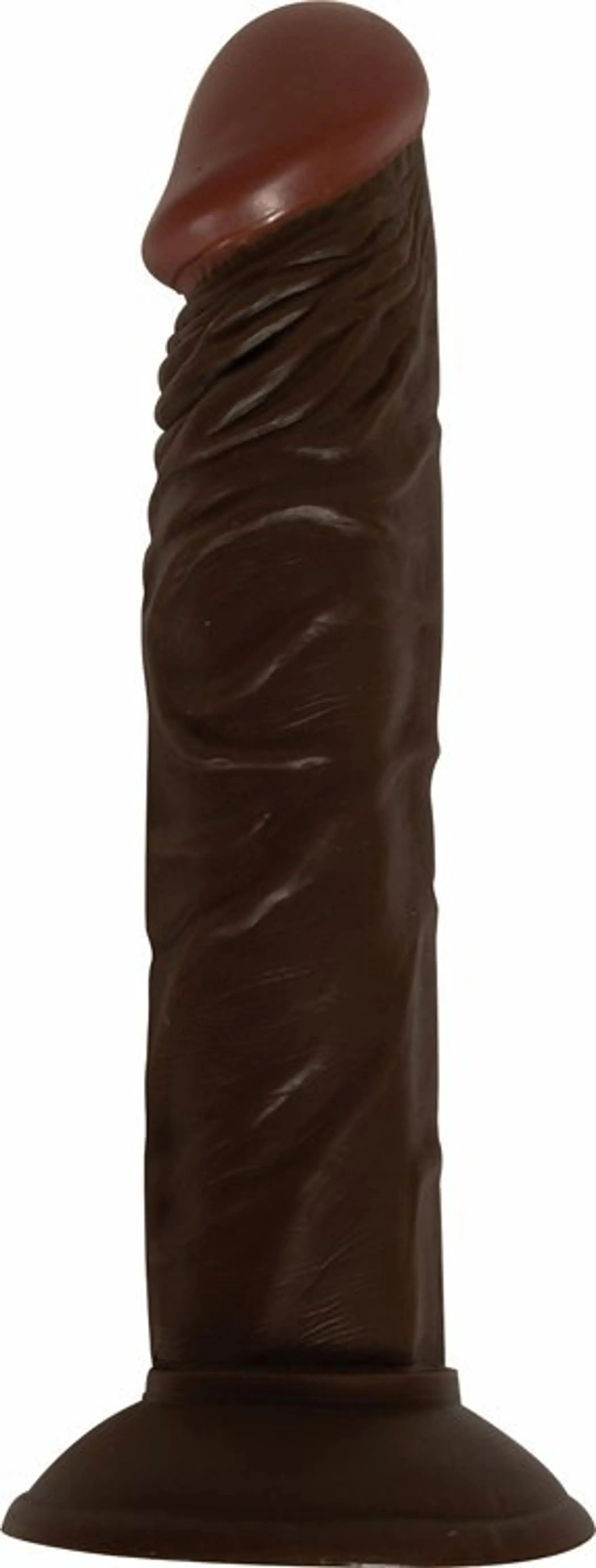 Afro American Whopper Vibrating 7 Inch Brown Nasstoys