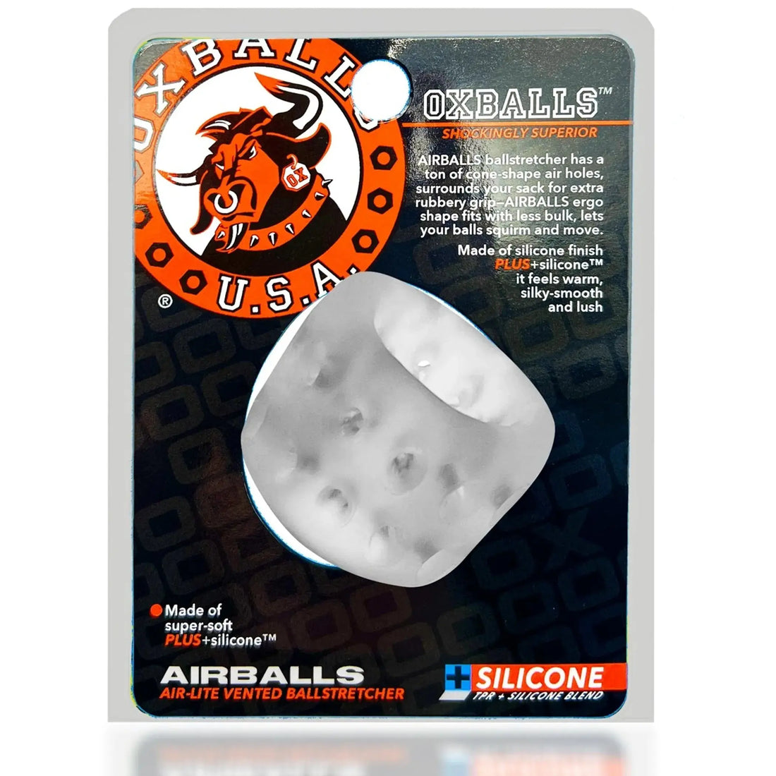 Airballs Ballstretcher Clear Ice (Net) OXBALLS