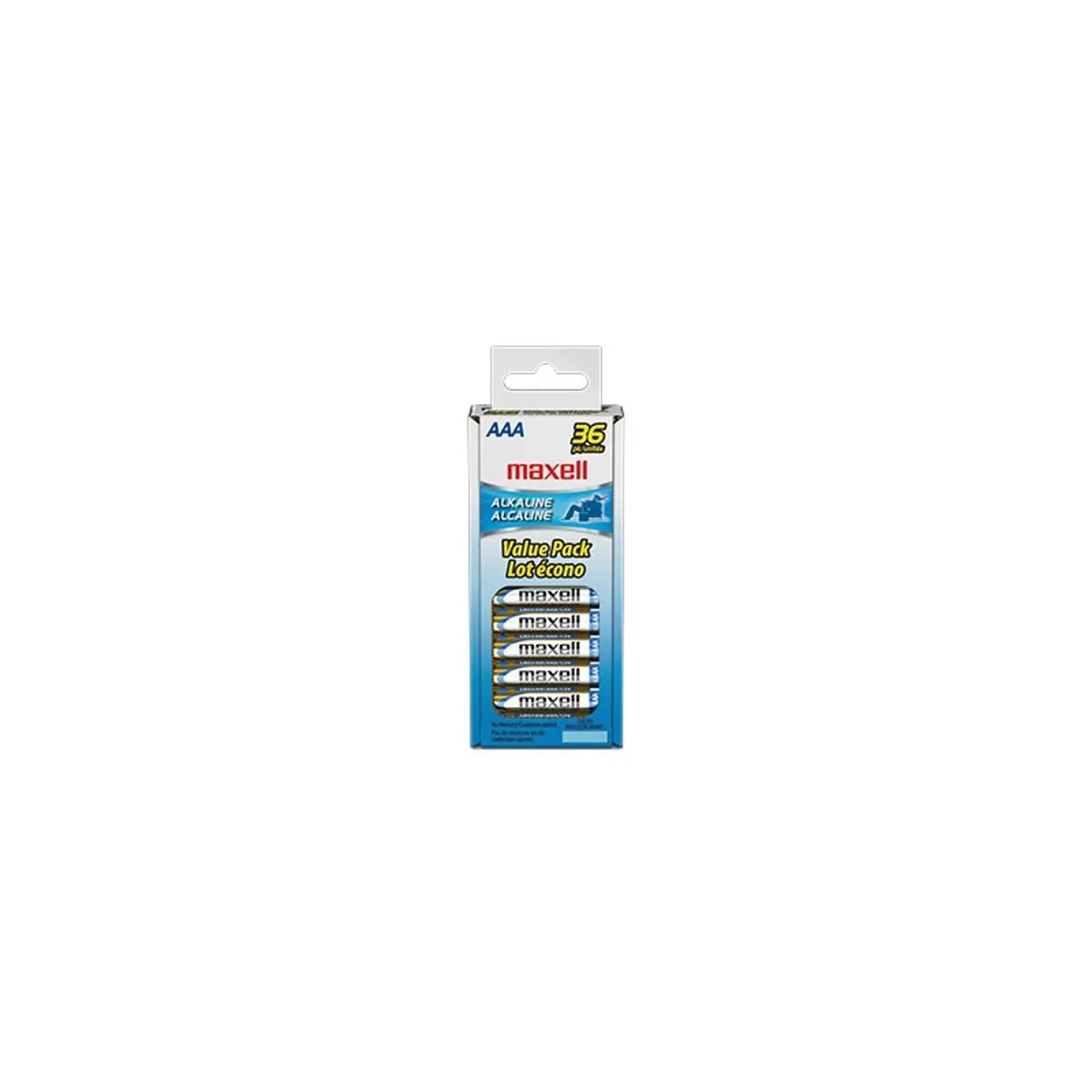 Alkaline AAA Batteries LR03 MAXELL
