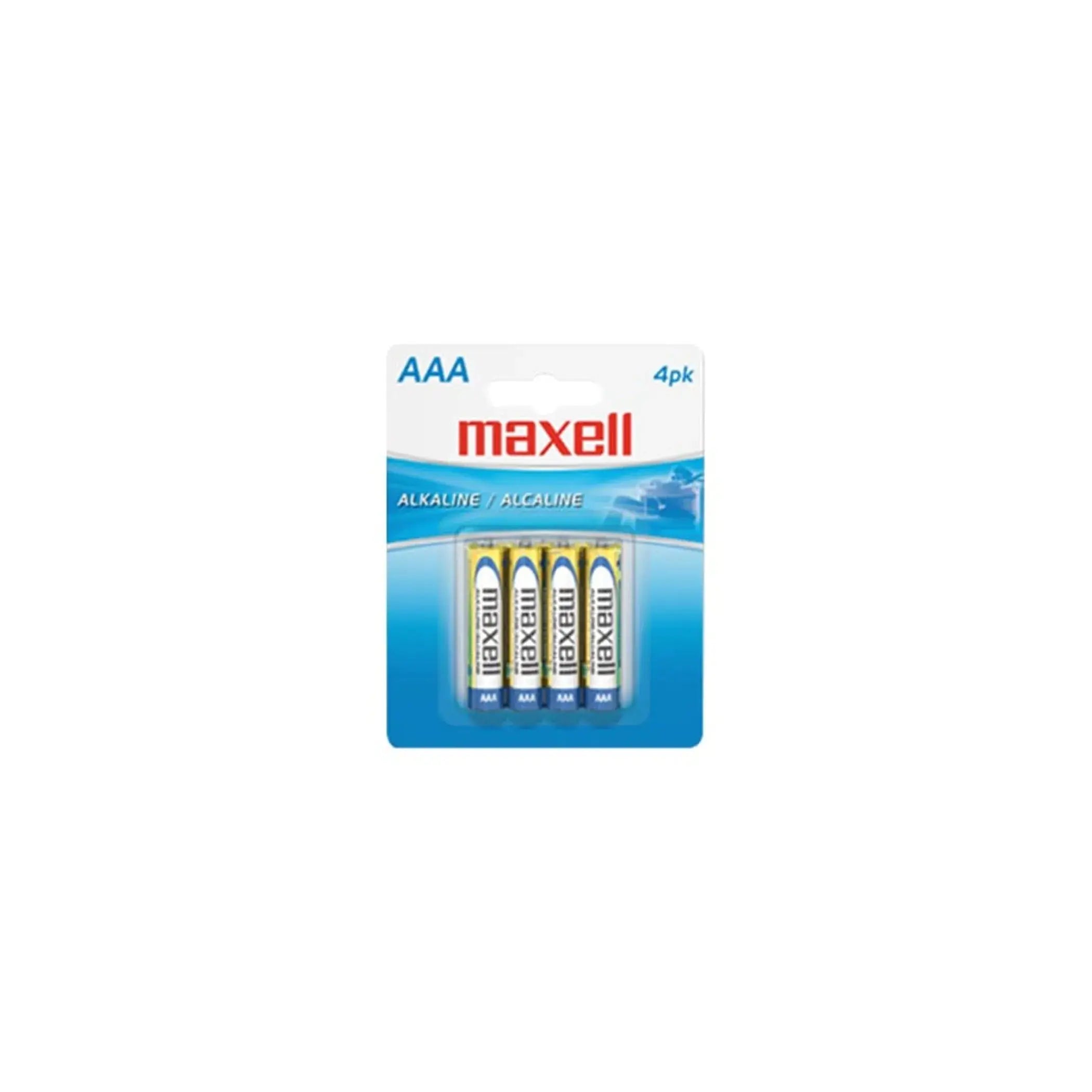 Alkaline AAA Batteries MAXELL