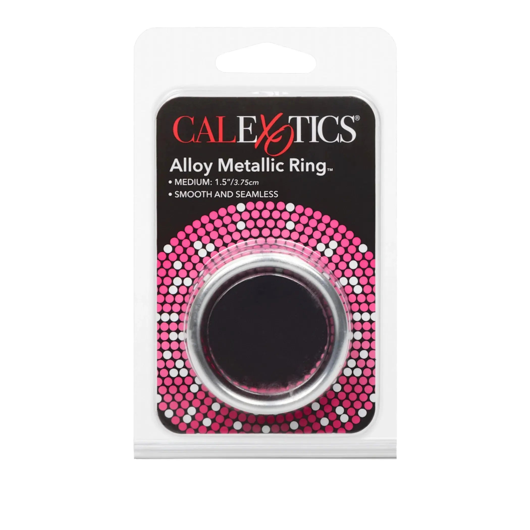 Alloy Metallic Ring Medium California Exotic Novelties