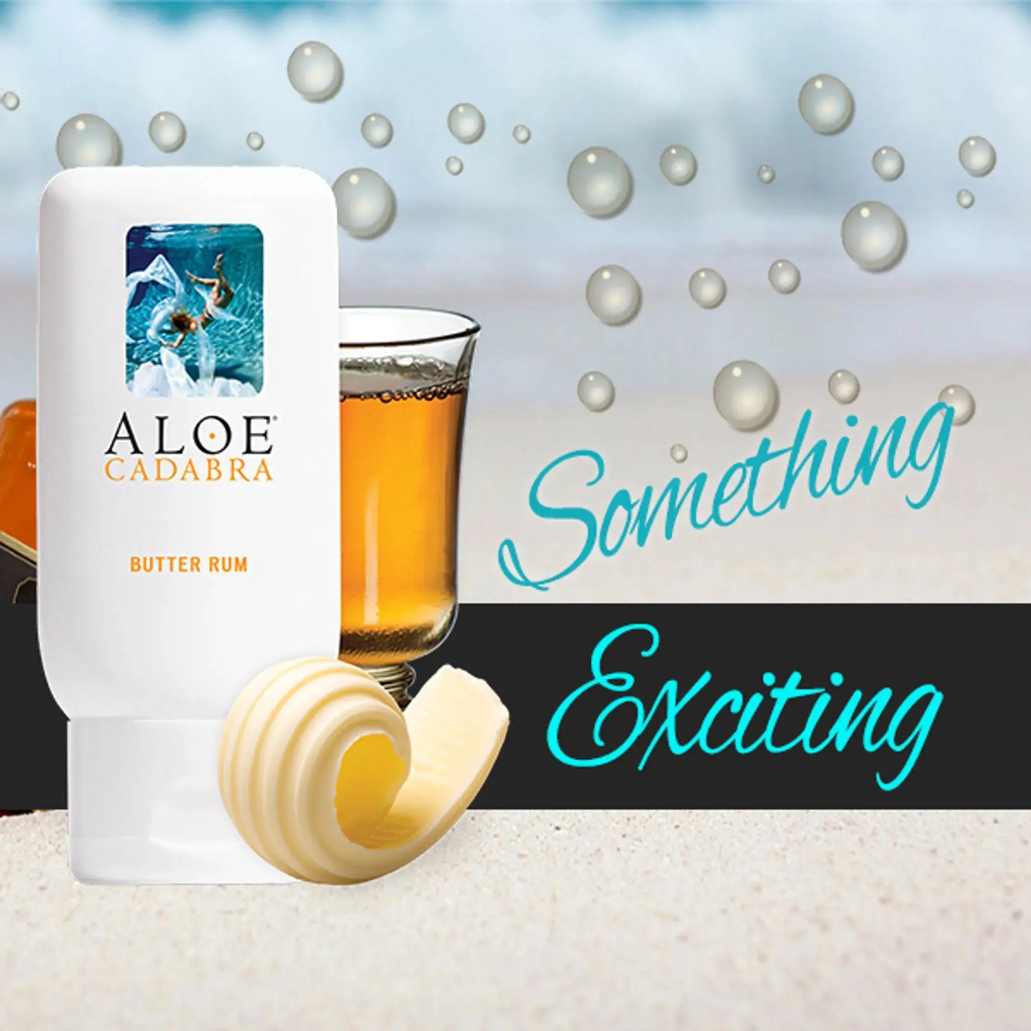 Aloe Cadabra Organic Butter Rum Lube 2.5 oz Aloe Cadabra Lubes