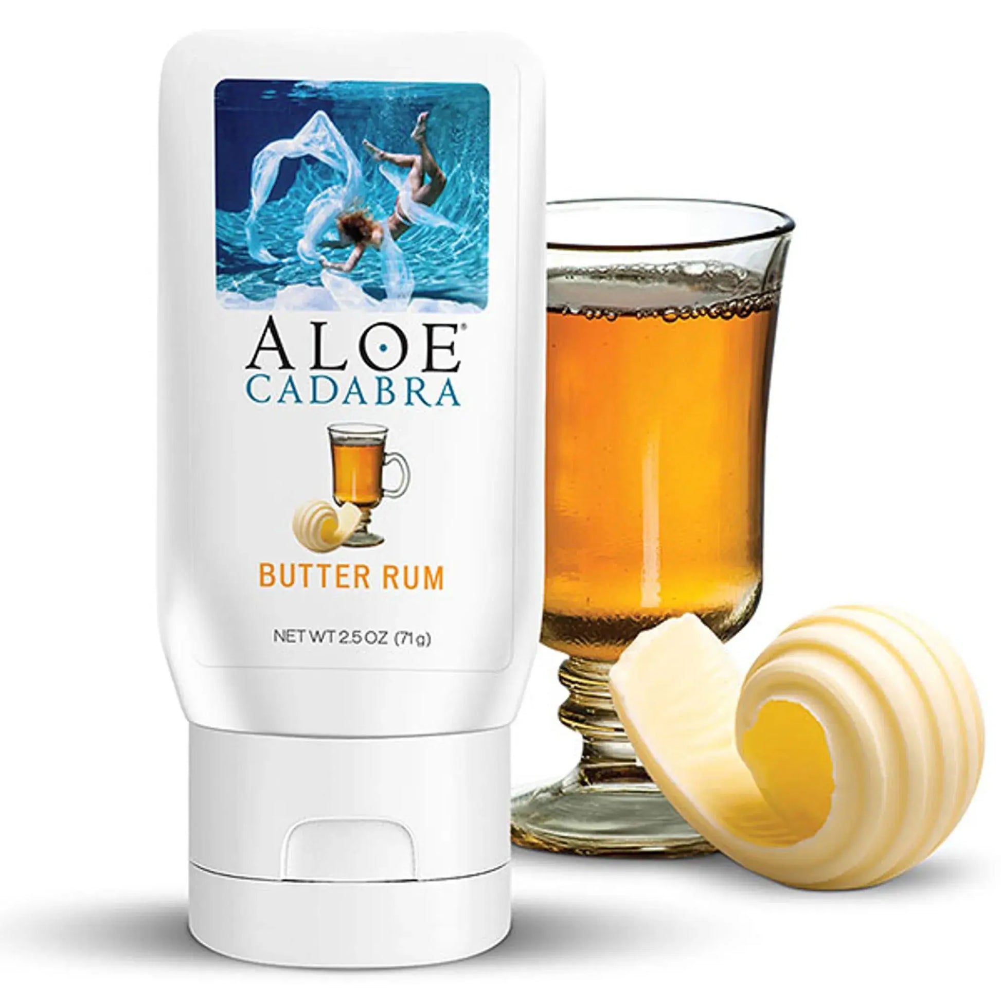 Aloe Cadabra Organic Butter Rum Lube 2.5 oz Aloe Cadabra Lubes