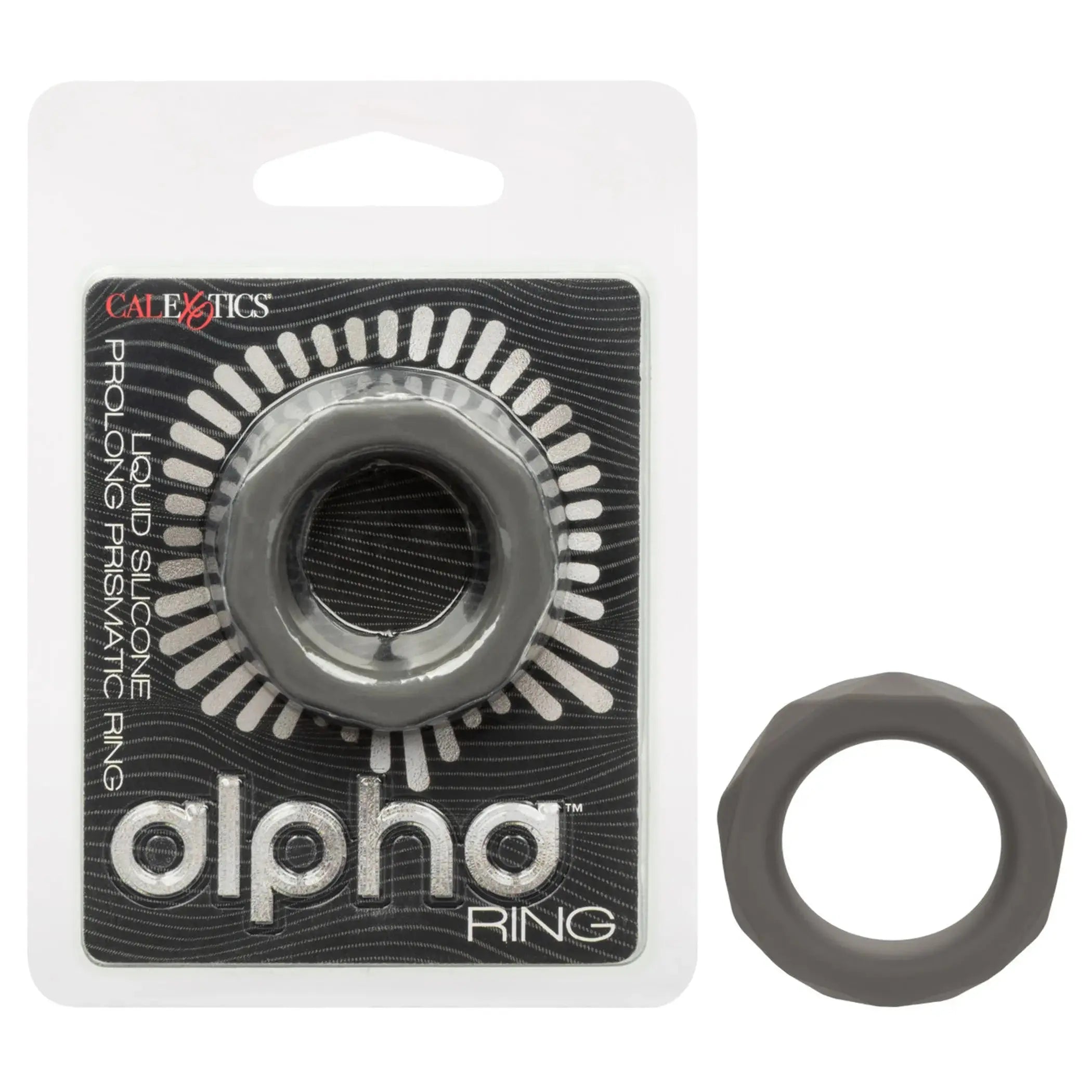 Alpha Liquid Silicone Prolong Prismatic Ring California Exotic Novelties
