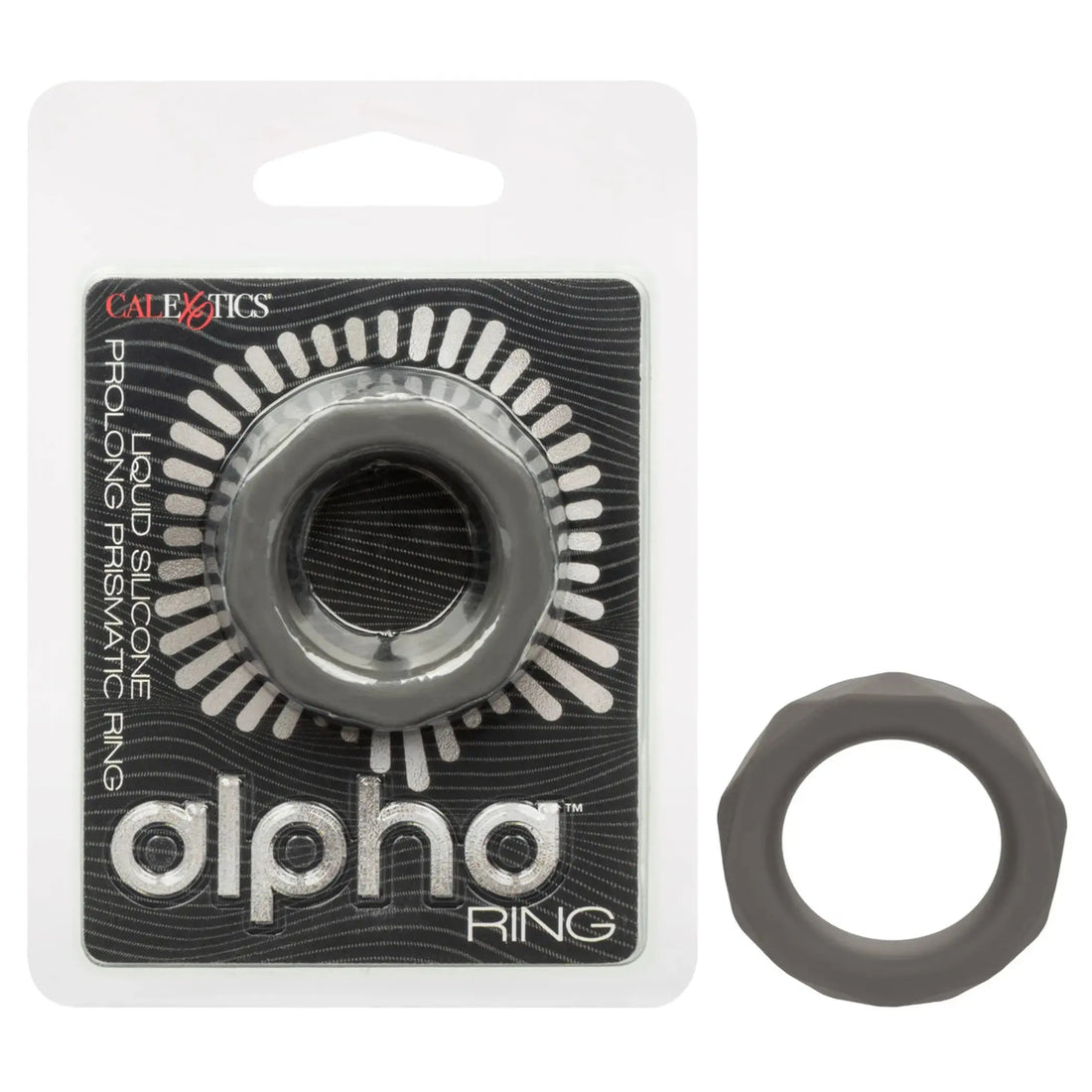 Alpha Liquid Silicone Prolong Prismatic Ring California Exotic Novelties