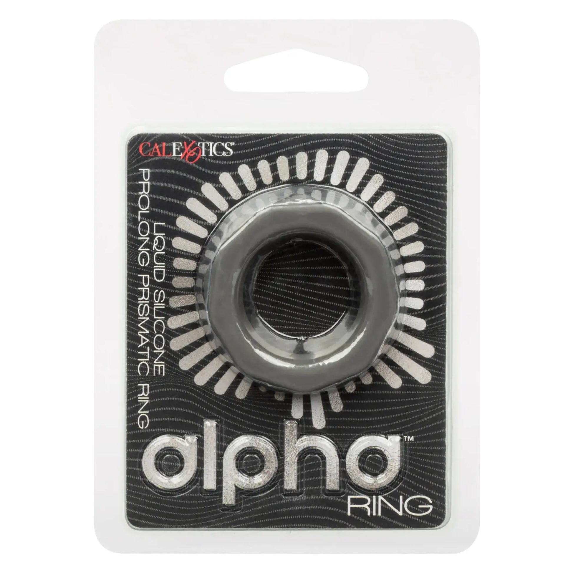Alpha Liquid Silicone Prolong Prismatic Ring California Exotic Novelties