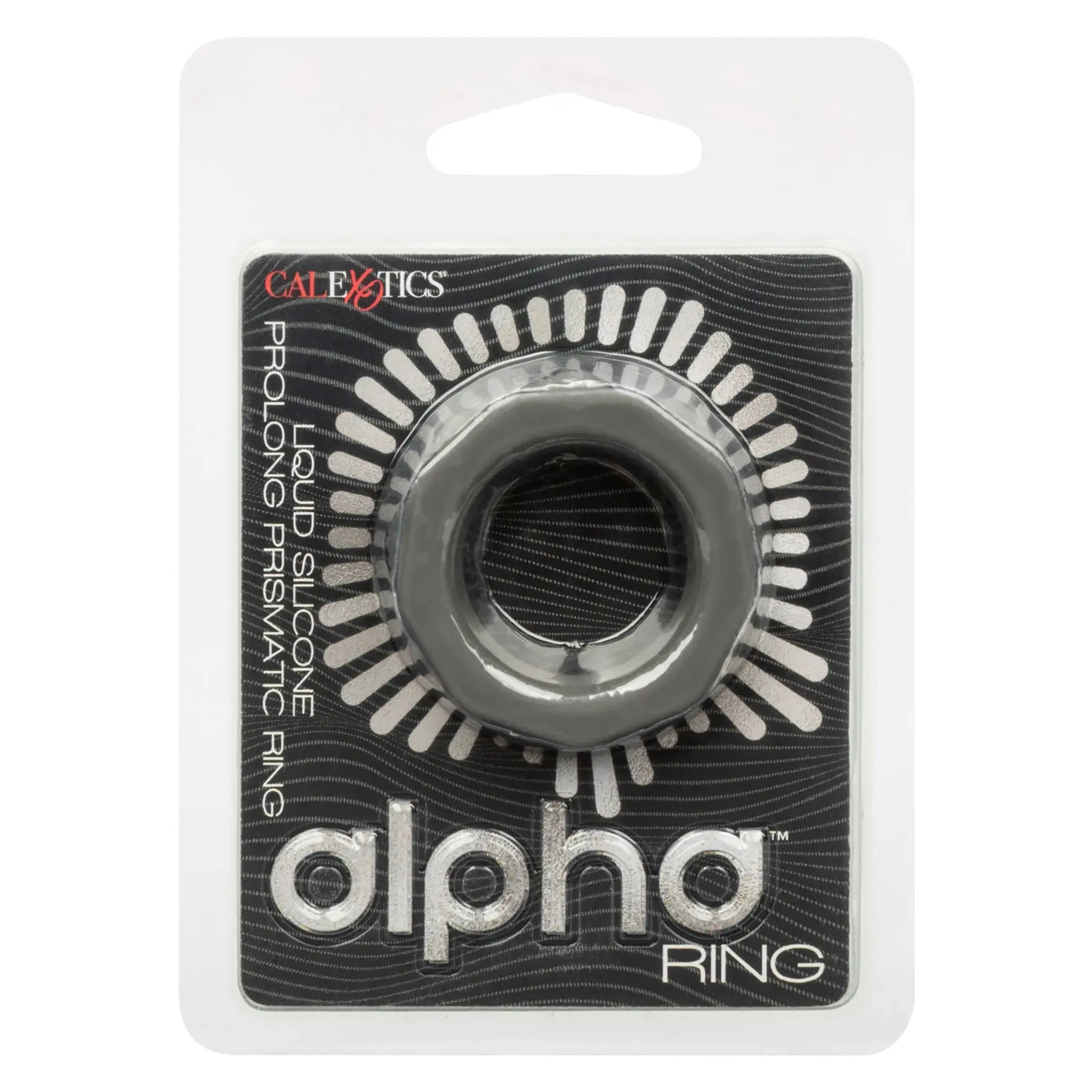 Alpha Liquid Silicone Prolong Prismatic Ring California Exotic Novelties