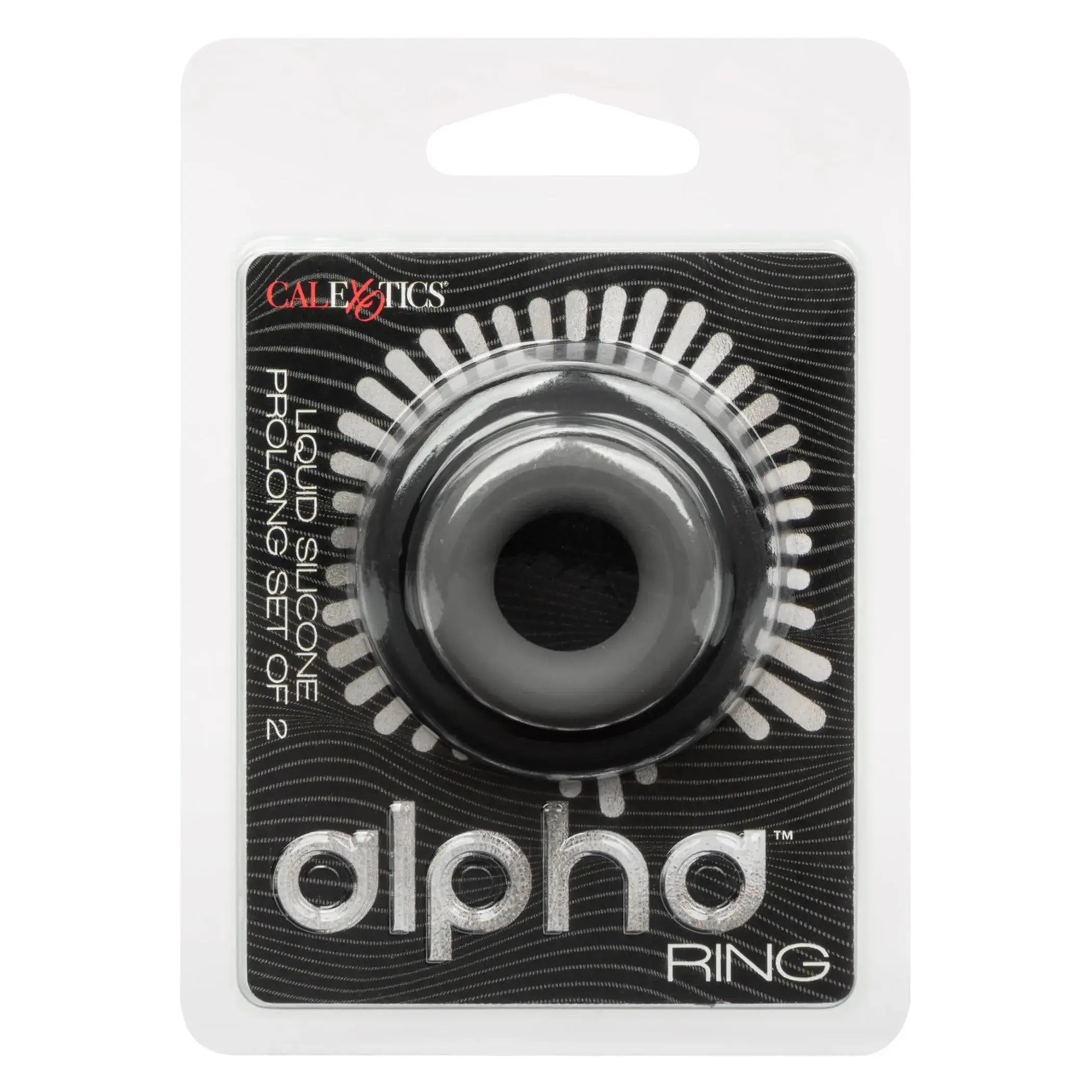 Alpha Liquid Silicone Prolong Set of 2 Rings California Exotic Novelties